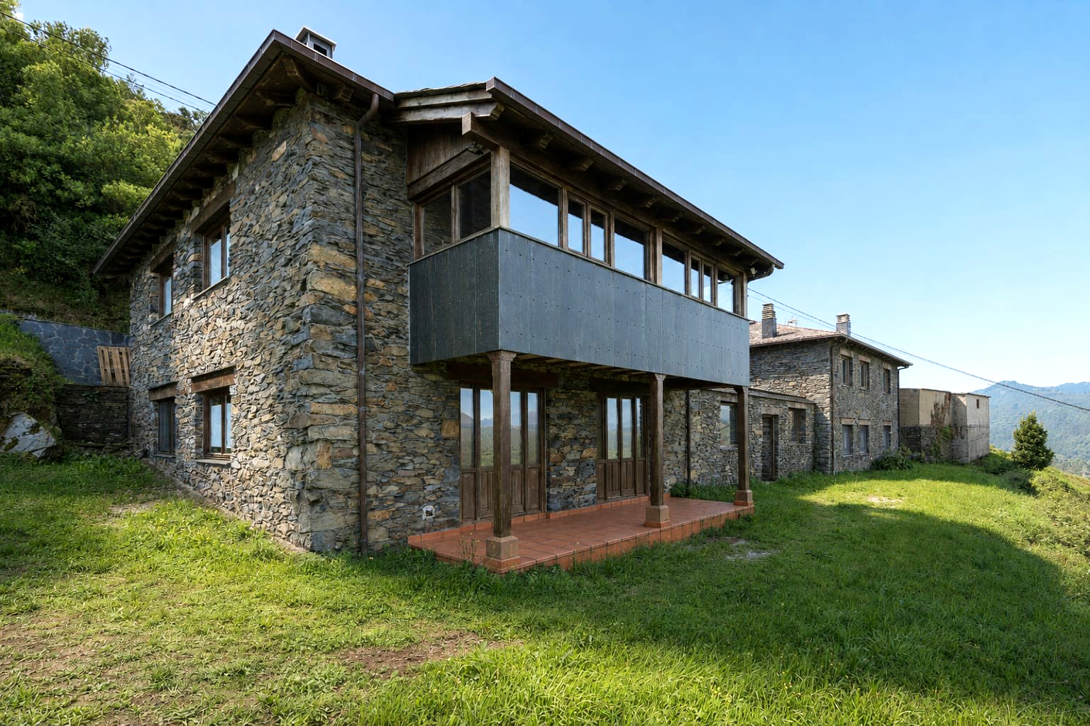 Charming rural estate in western Asturias.