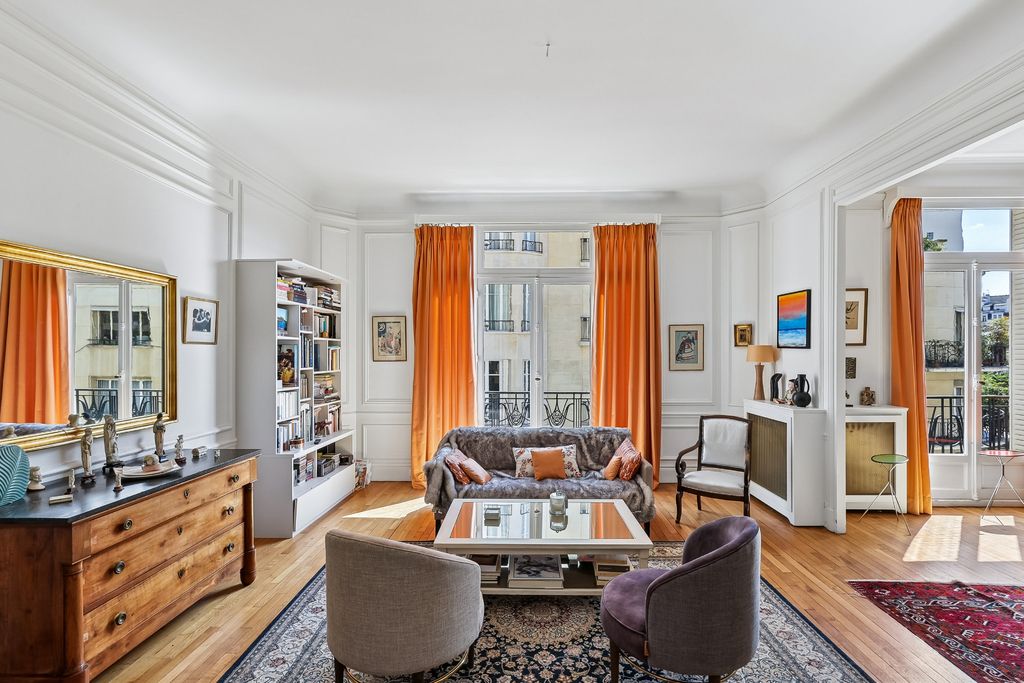 Paris XVI - Appartement de charme 4 pièces au calme - Jasmin/Auteuil