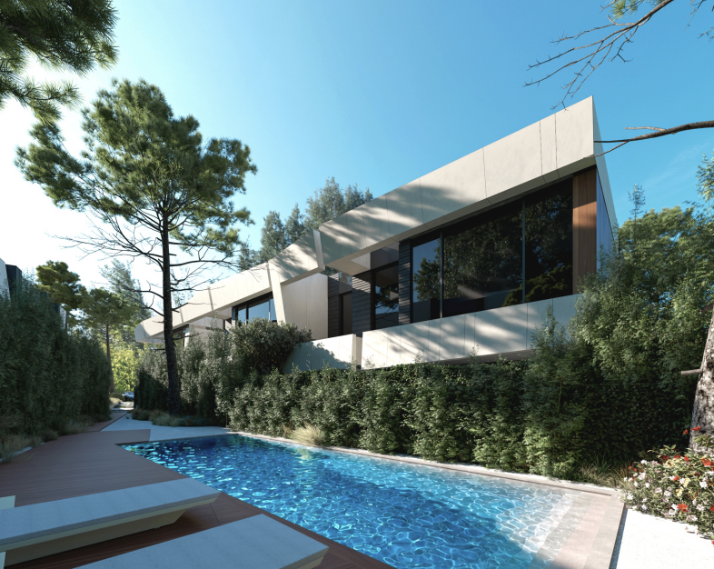 Exclusive promotion of 6 designer semi-detached homes in el Plantío