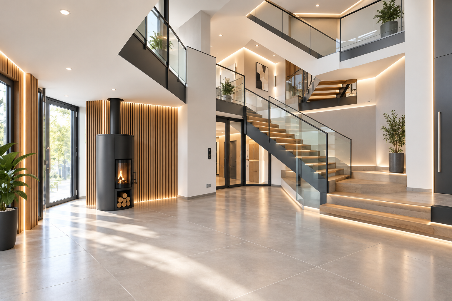 Exceptional townhouse in Cologne-Rodenkirchen – multi-level architecture with individual charm