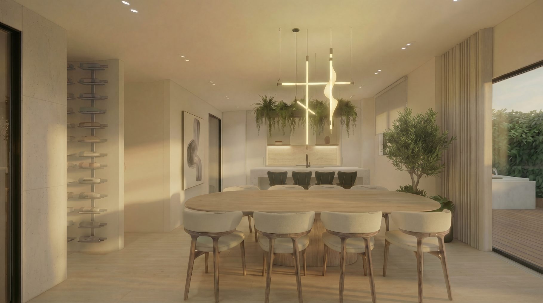 150 sqm penthouse maisonette with pool in Glyfada Centre