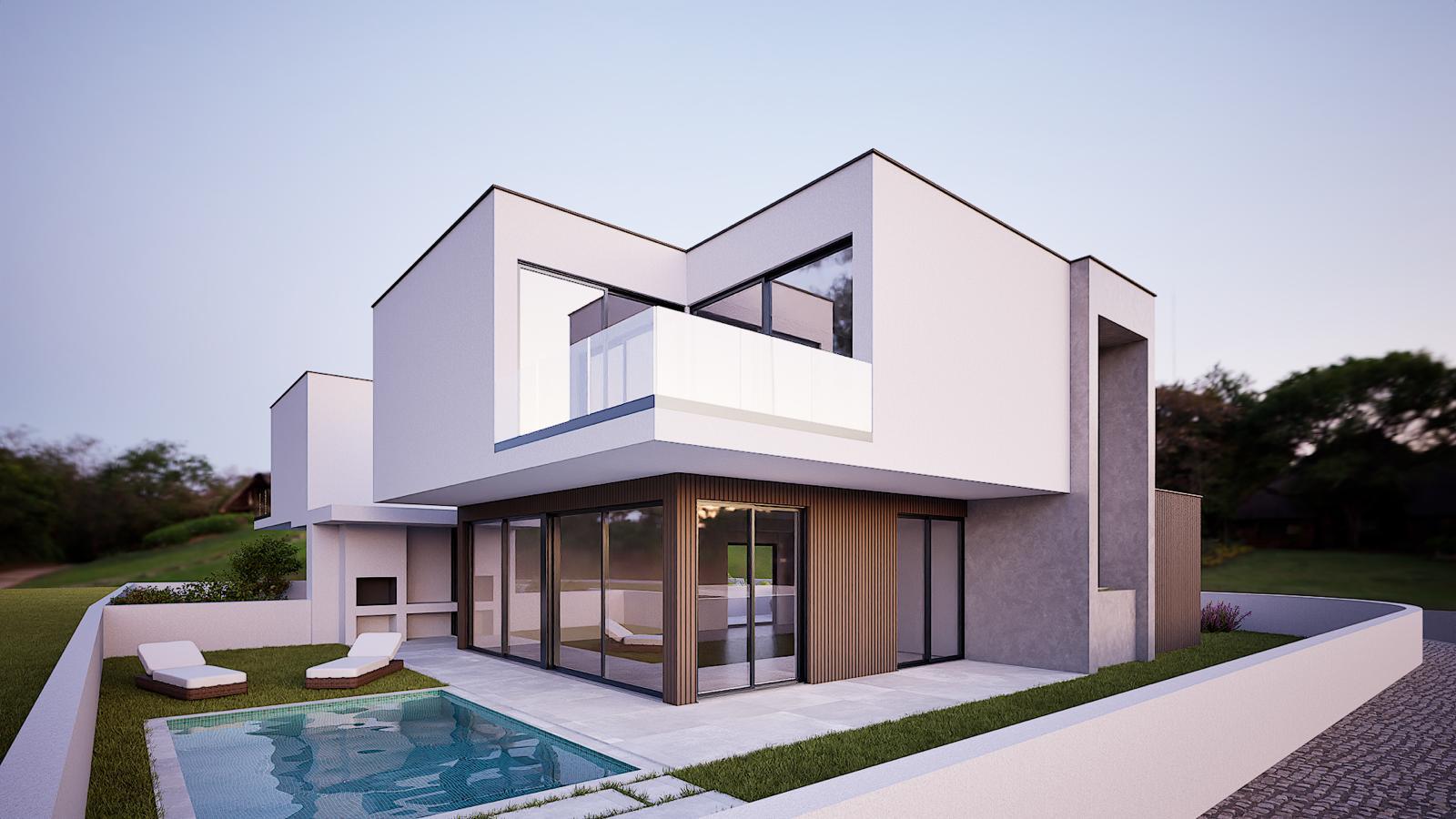 Modern 4-Bed Home Under Construction – Quinta do Anjo