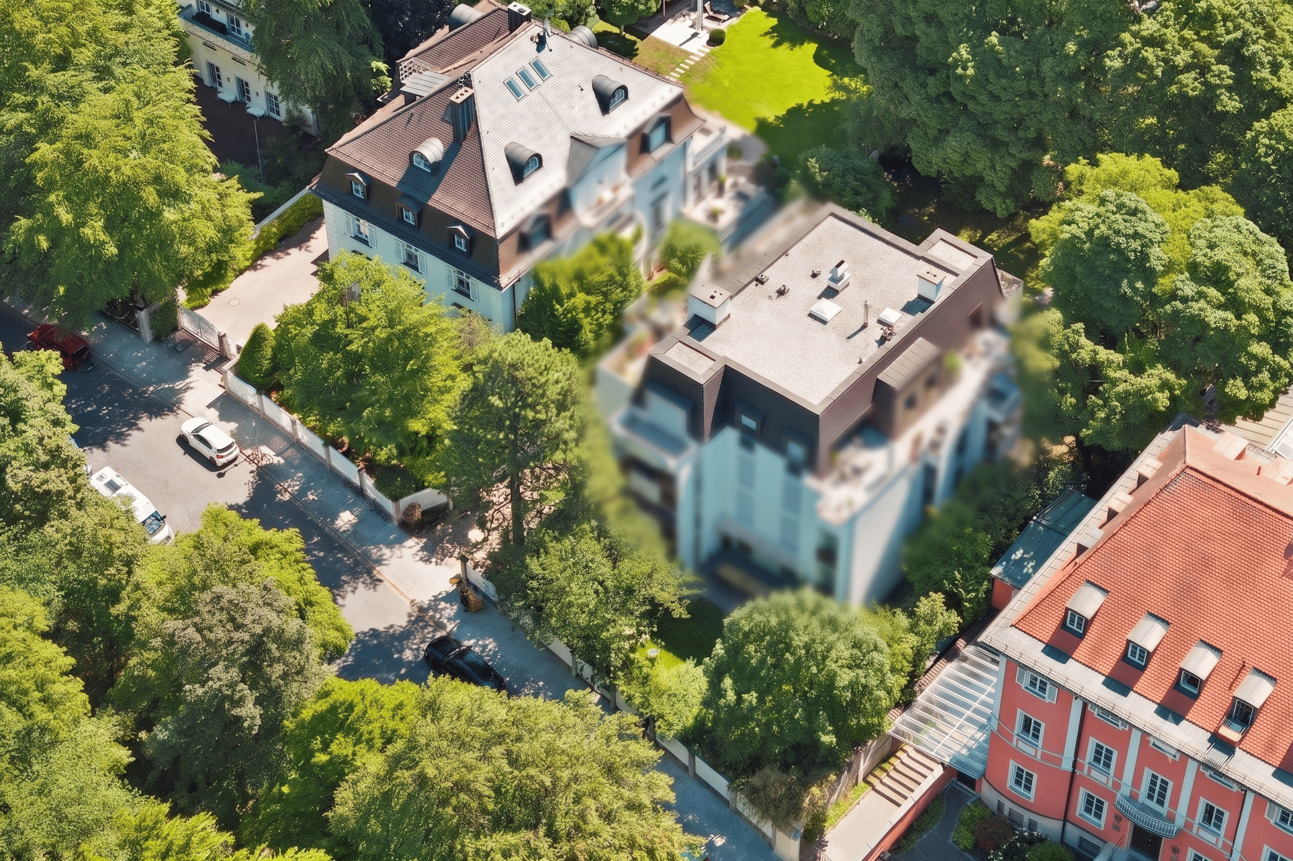 Seltene Gelegenheit - Exklusive Gartenresidenz direkt an den Maximiliansanlagen