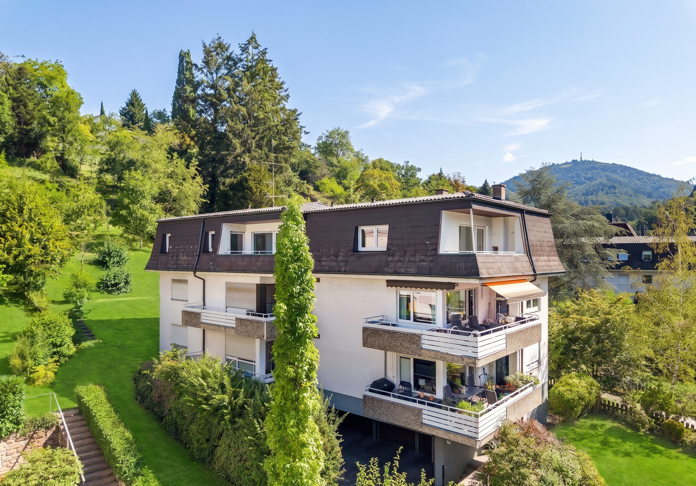 Exklusives Wohnen mit Panoramablick im Herzen Baden-Badens