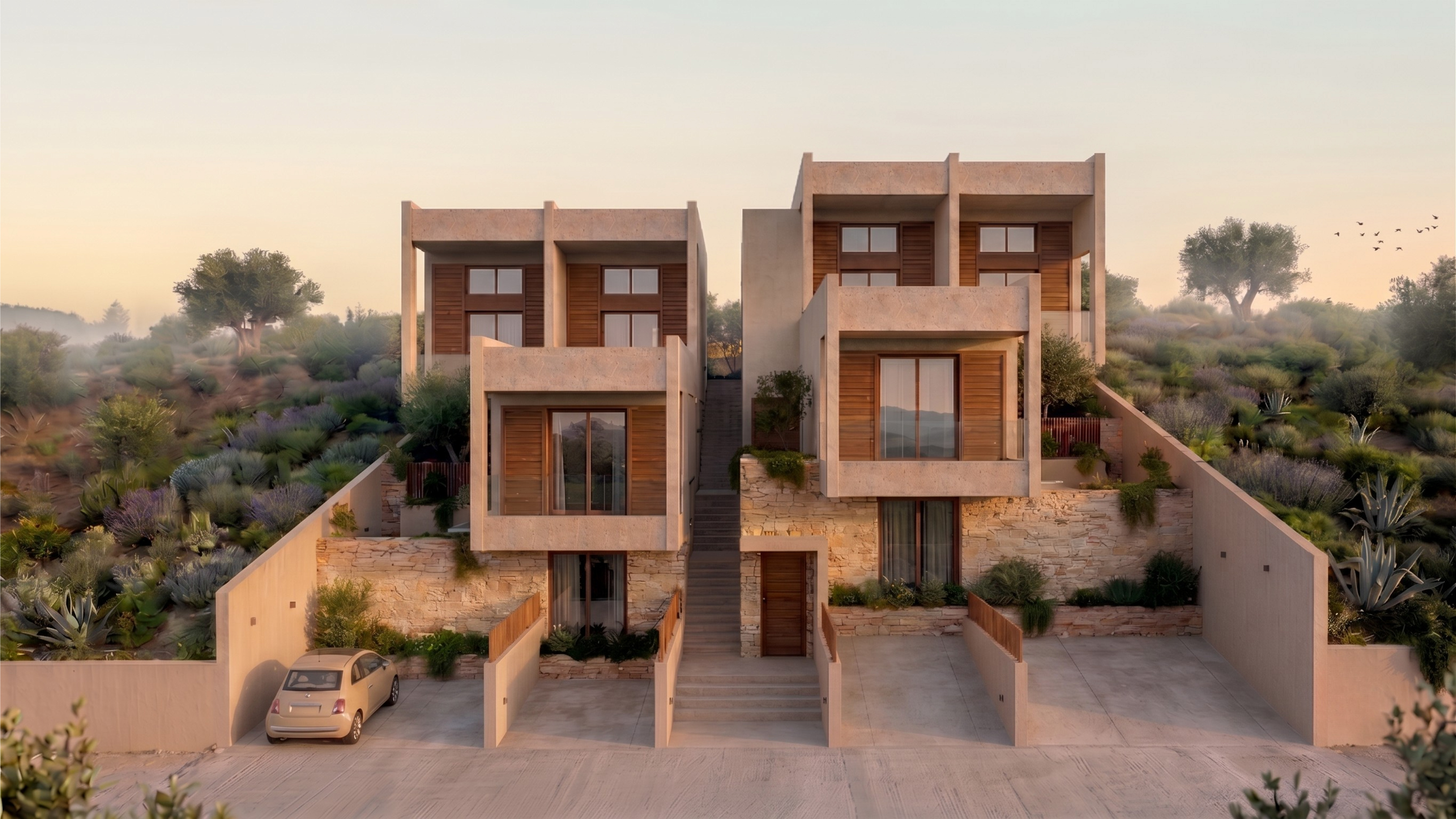 Boutique villa with jacuzzi in Polychrono