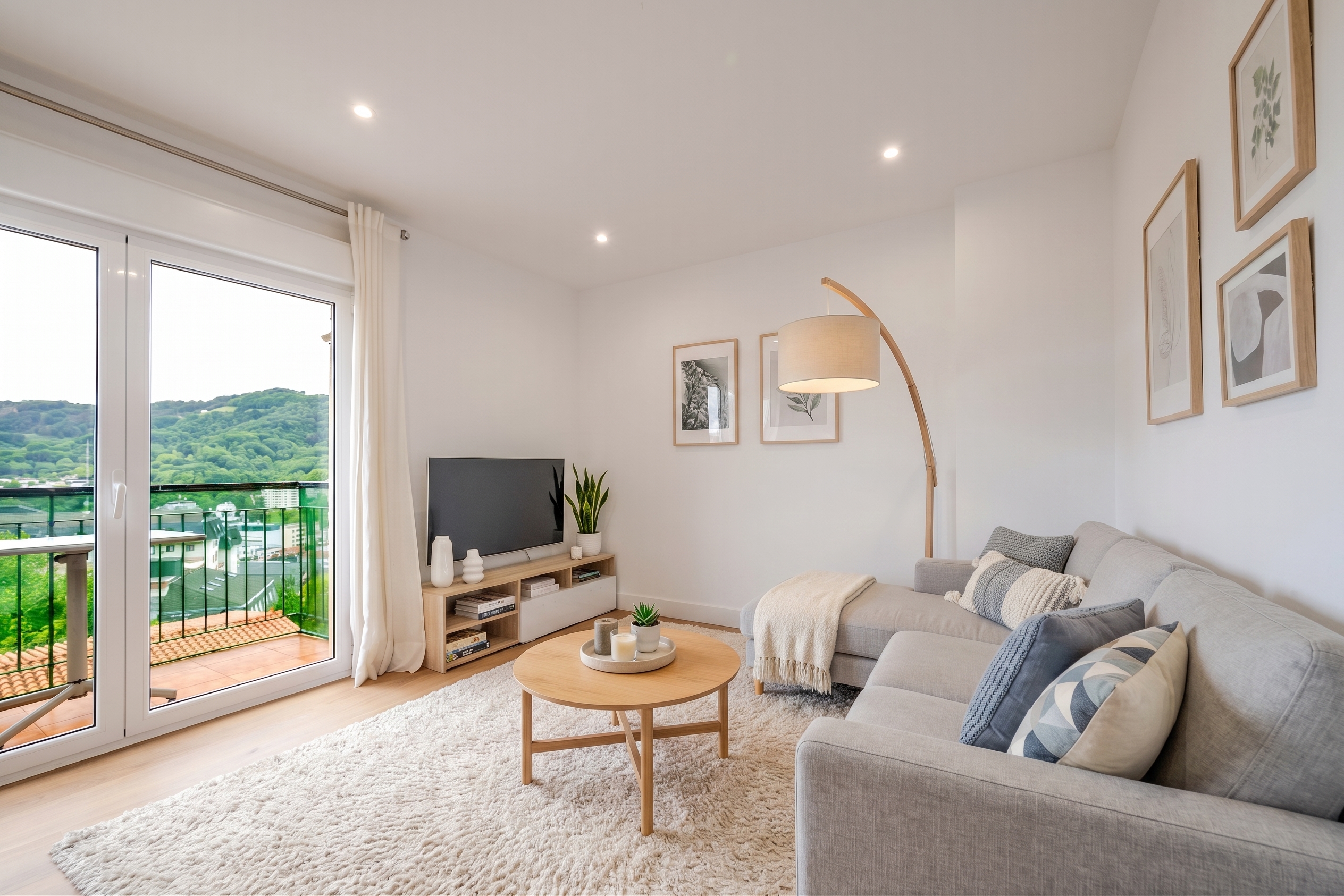 Exterior apartment with balcony and unobstructed views in the upper El Antiguo area
