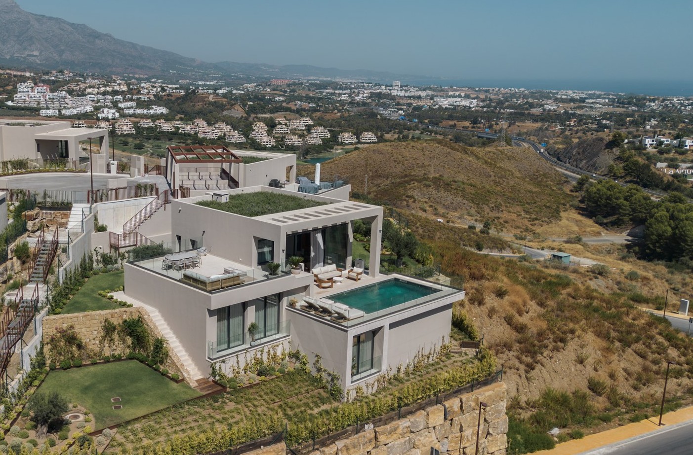 Newly Built Modern Villa with Panoramic Sea Views in La Alqueria