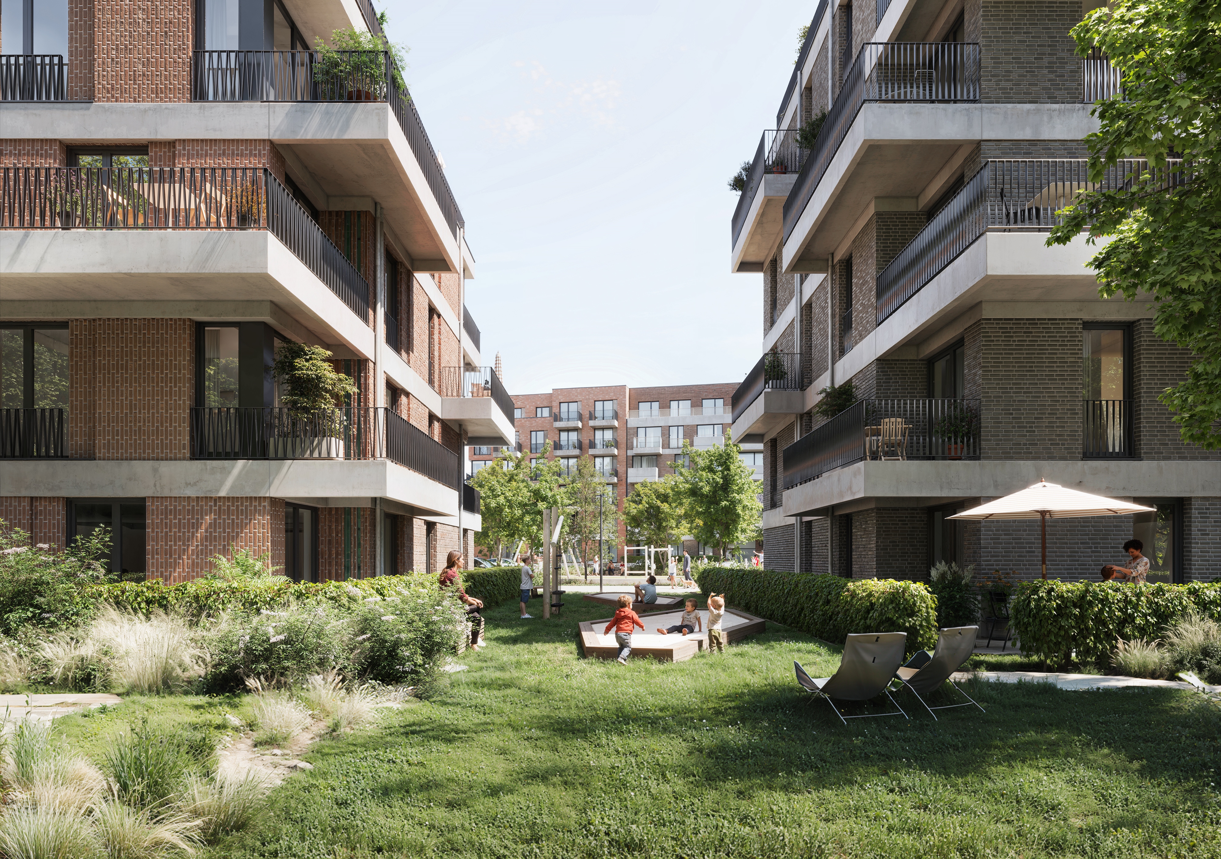 Sonnige Terrassenwohnung im Herzen von Bramfeld