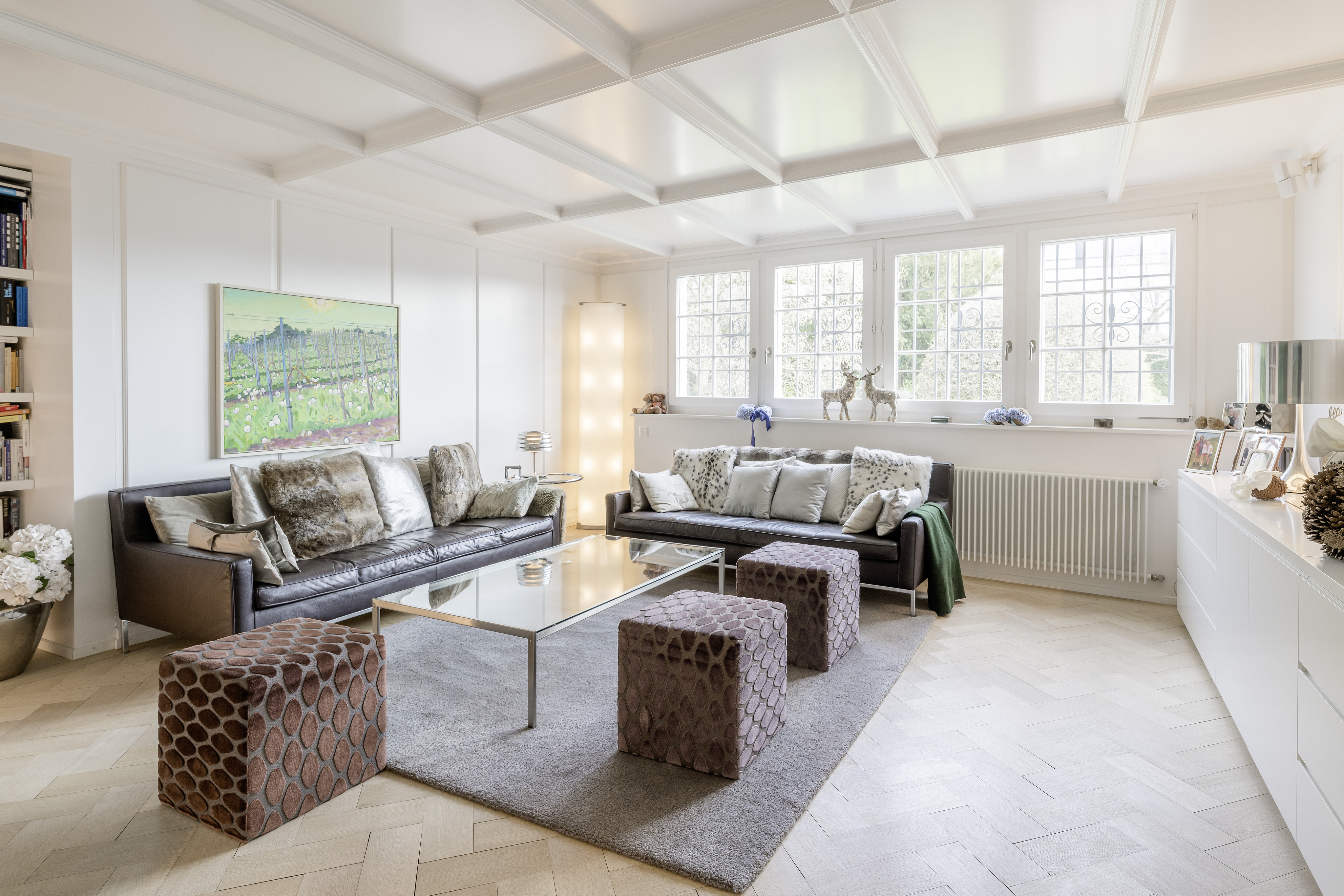 Exclusive city residence with panoramic views and private wellness area