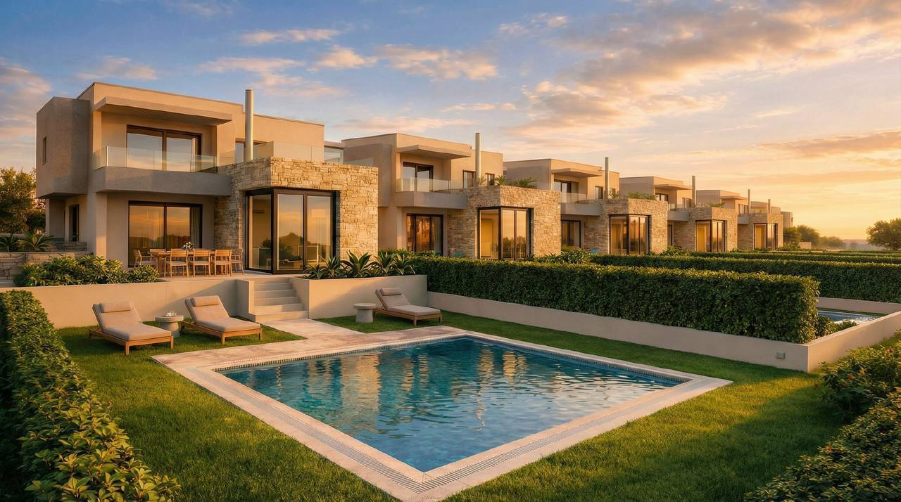 Luxury maisonettes with sea view