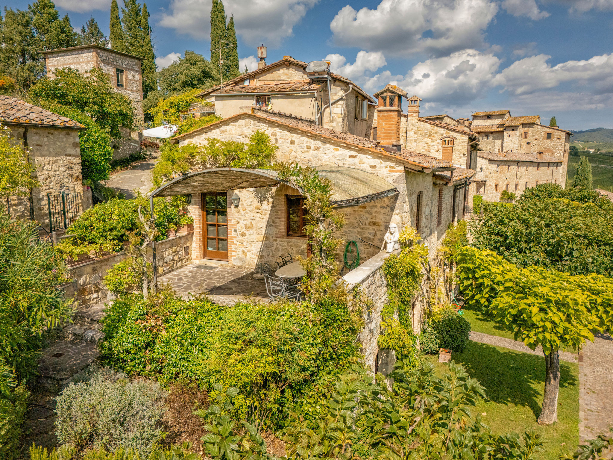 The Terrace of Lucignano
