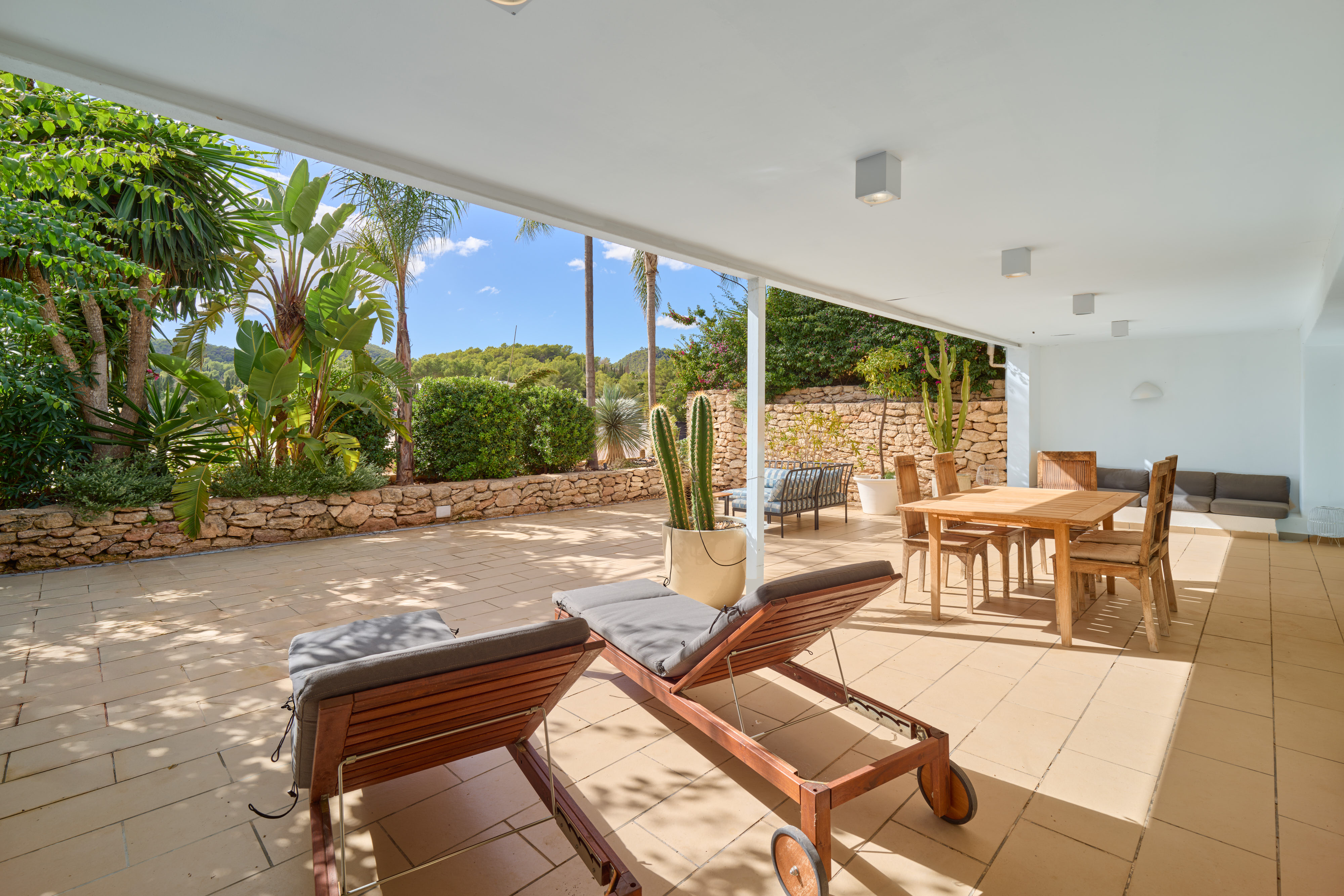 Contemporary townhouse with private terrace near Ibiza Golf