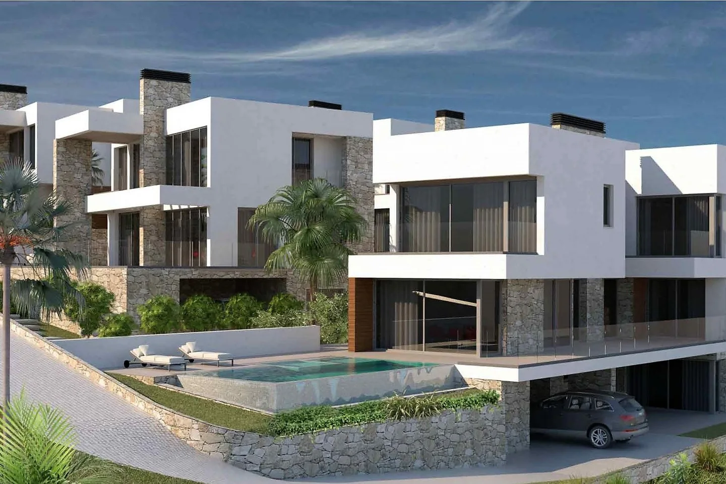 Modern villa close to the beach of El Chaparral