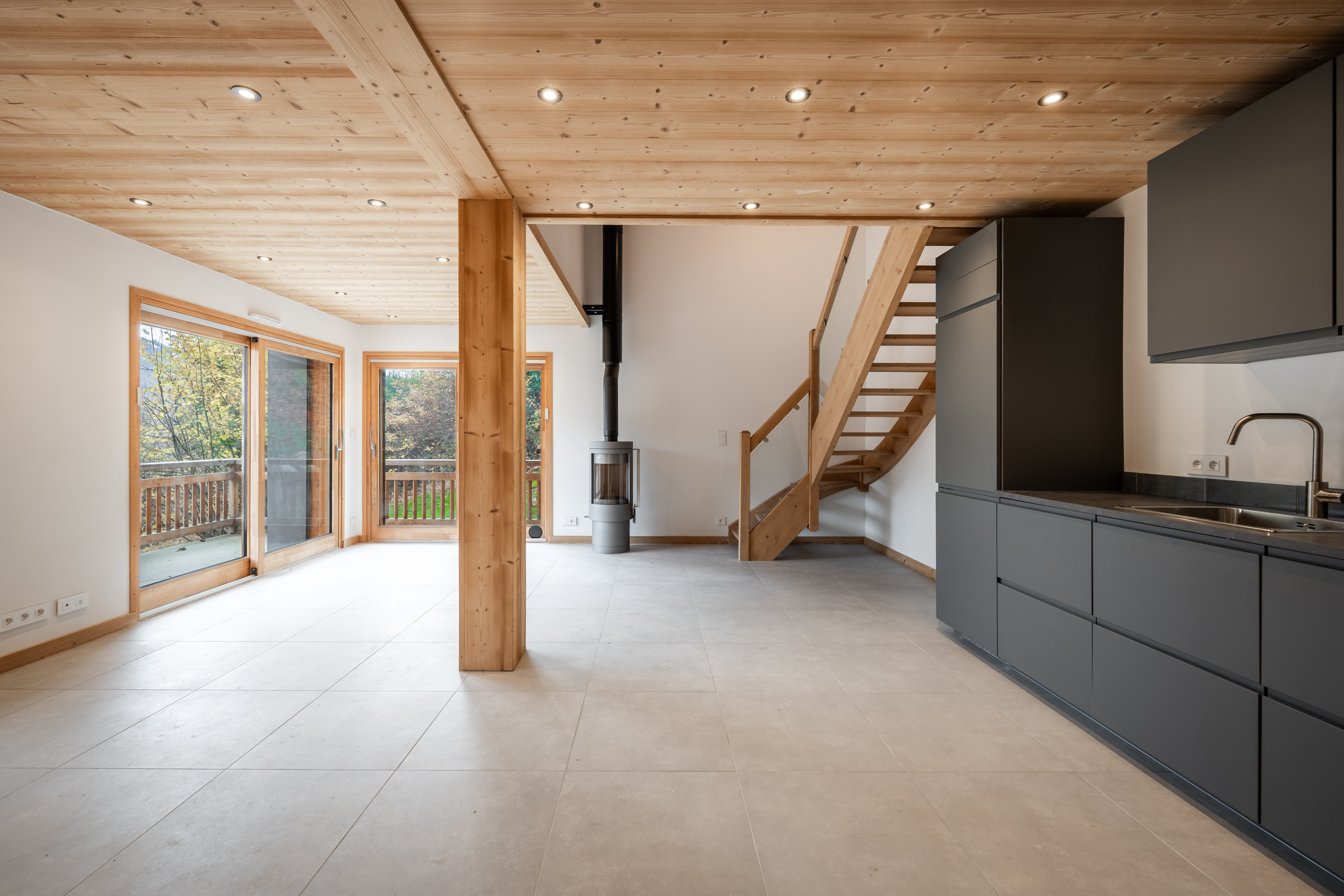 Recent family chalet located in Morillon