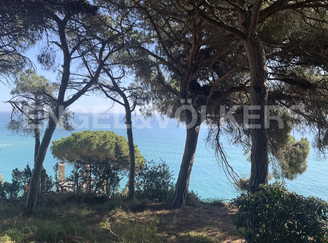 Exclusive plot of land with sea view