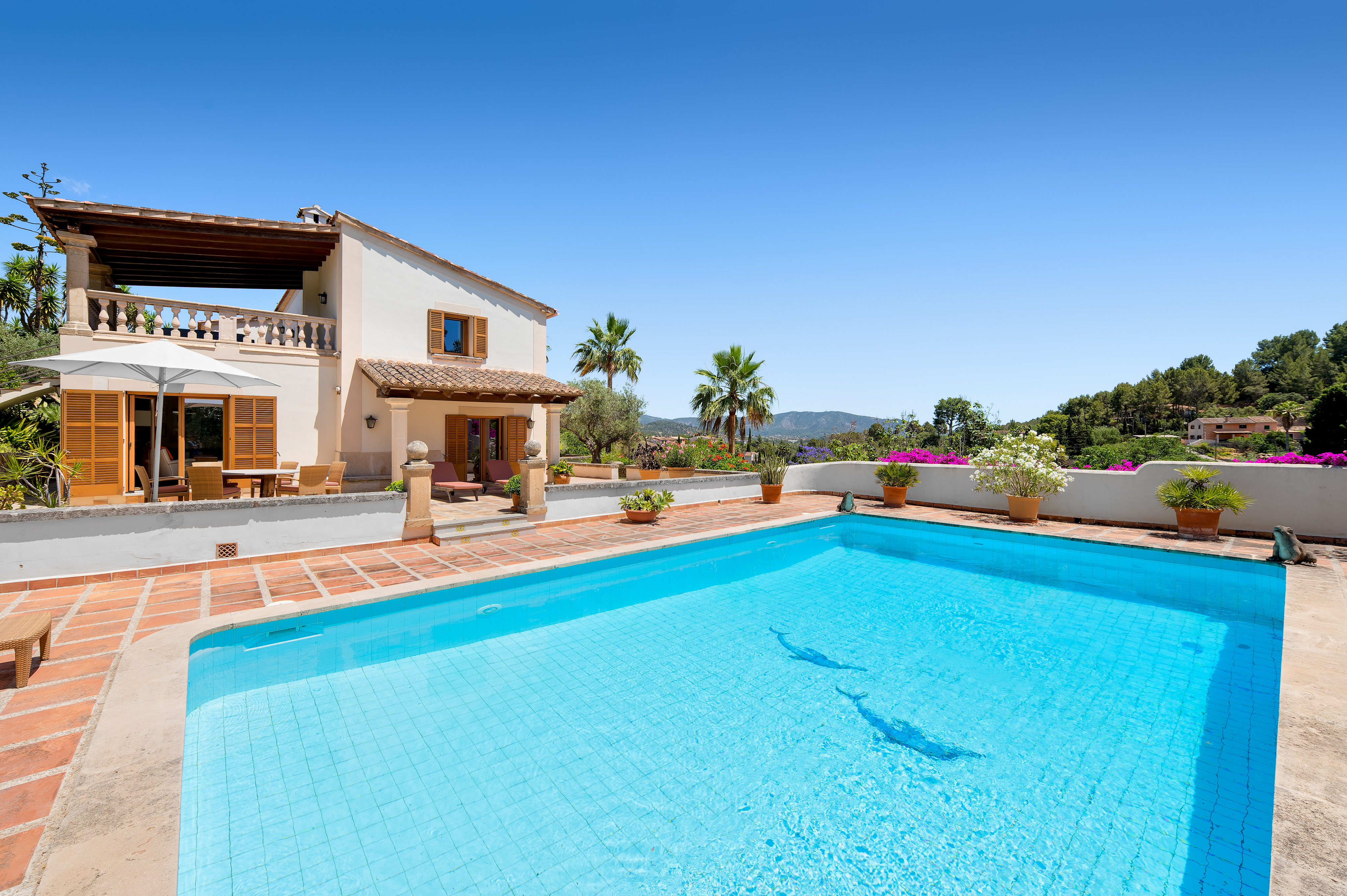 Authentic finca in Es Capdellà with charming views