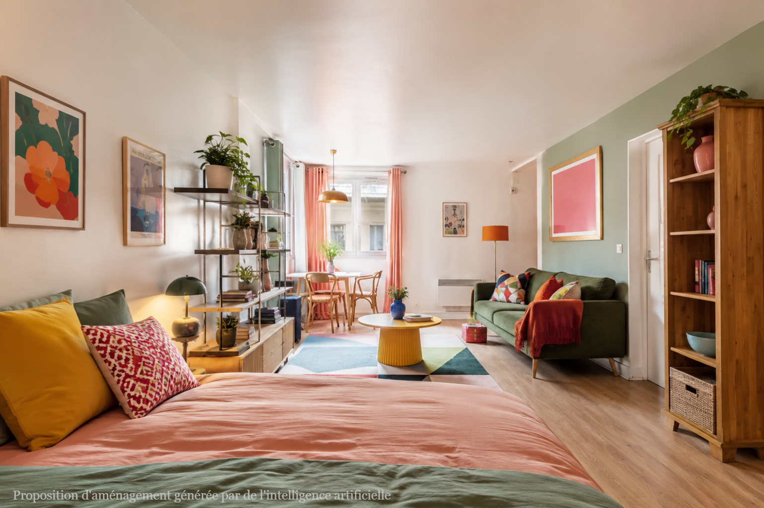 Calm 36 sqm studio 150 meters from the Canal Saint-Martin