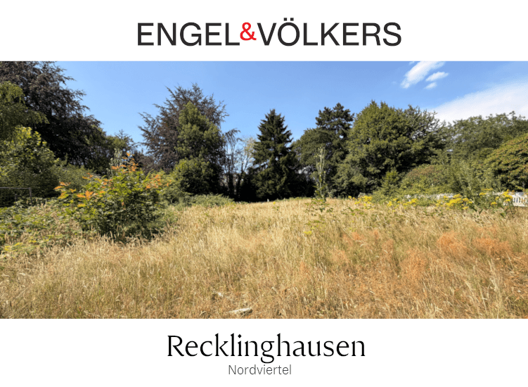 Top Baugrundstück im Recklinghäuser Nordviertel