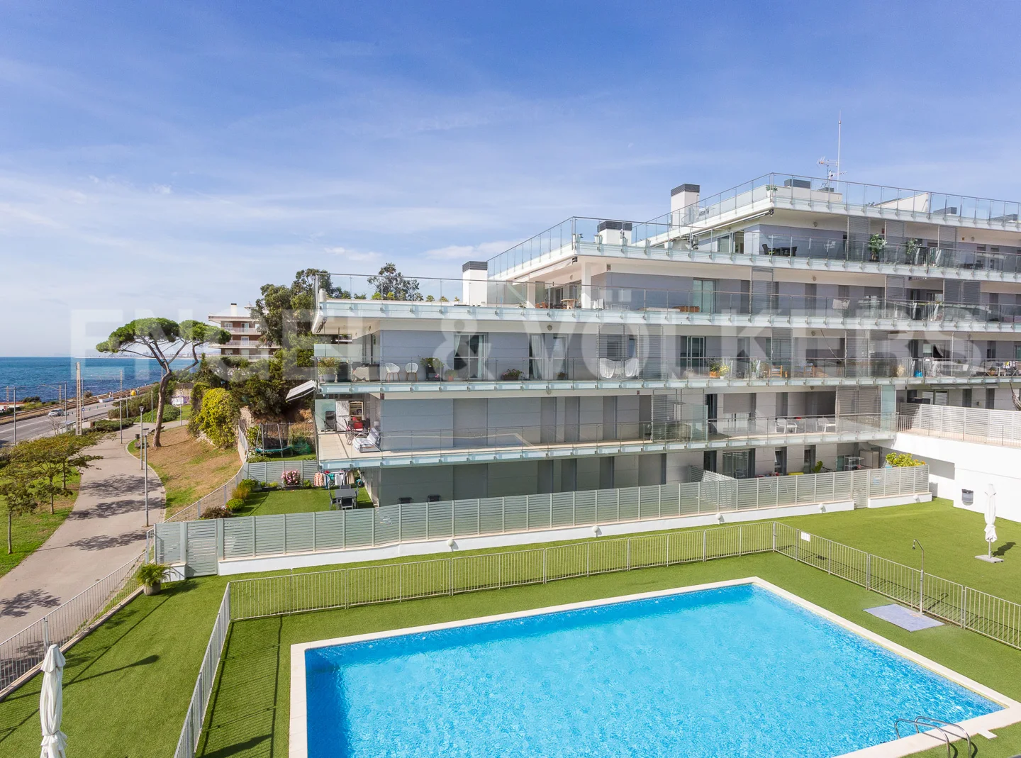 Brand new designer penthouse with sea views
