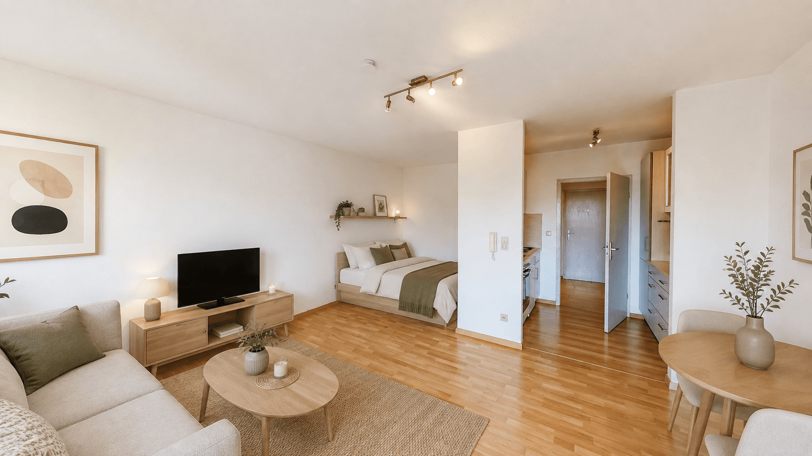 Urbanes Wohnen mit Potenzial: 1-Zimmer-Apartment mit Balkon in der Sanderau
