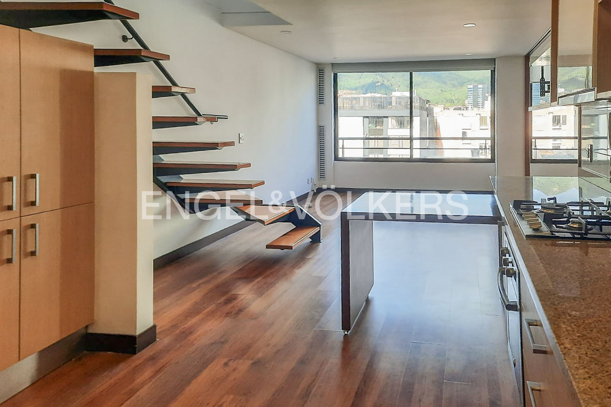 Apartamento con terraza para venta en Santa Bárbara