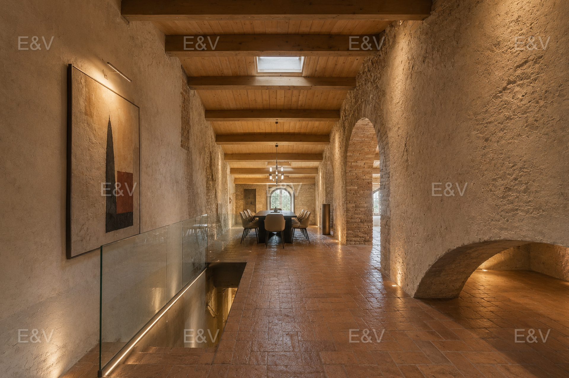 Apartment with a panoramic terrace, ideal for a tailor-made project