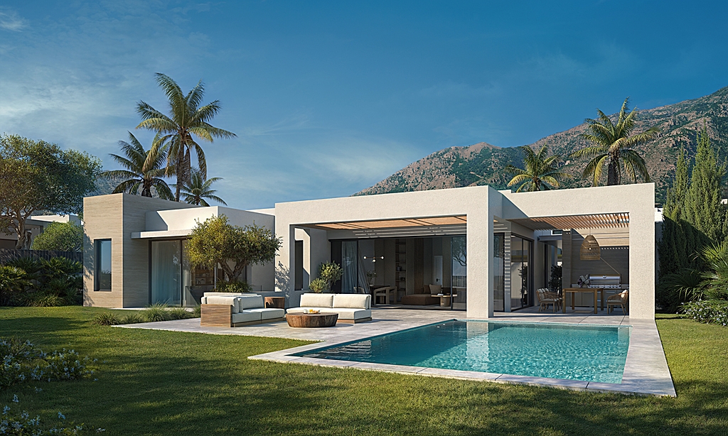 Luxury villa in gated community & sea views!