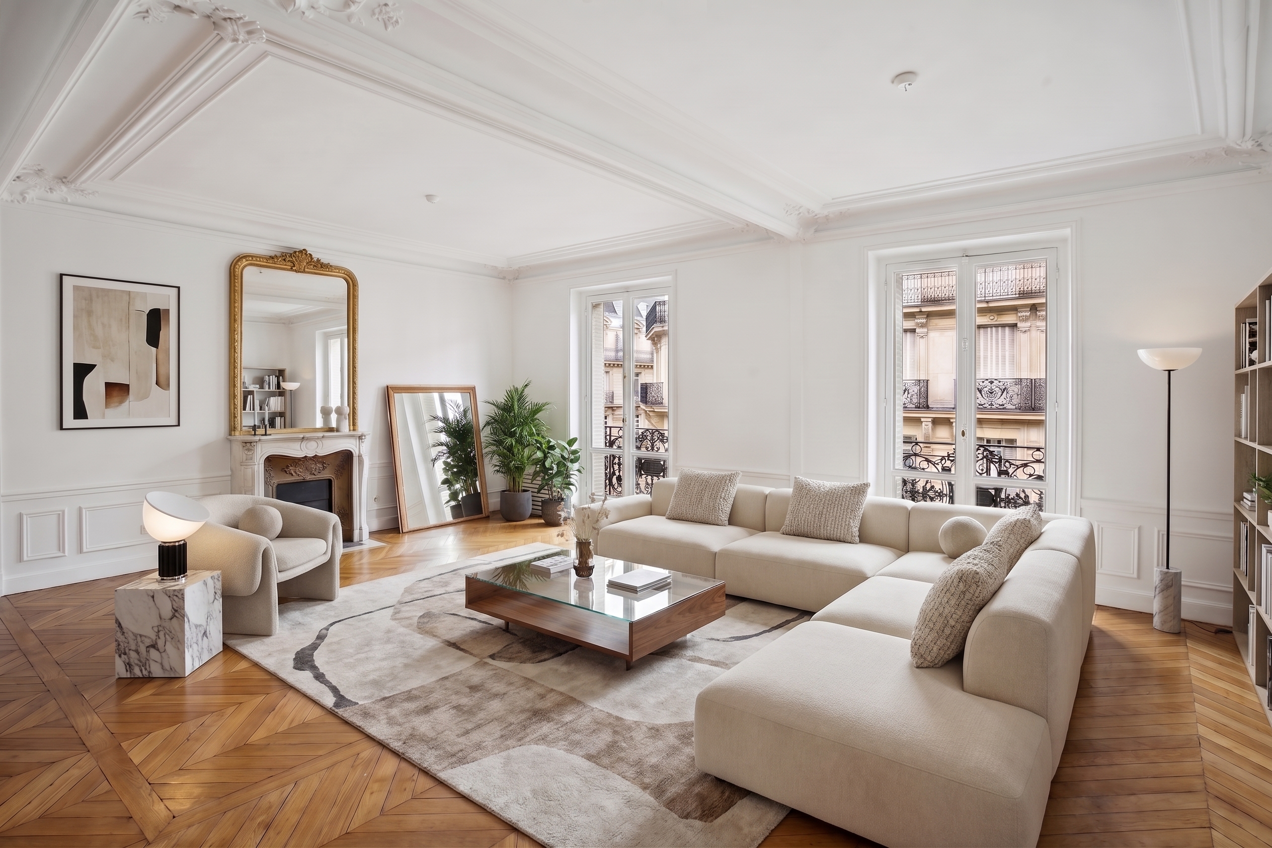 Luxury building – raw floor space to reinvent
