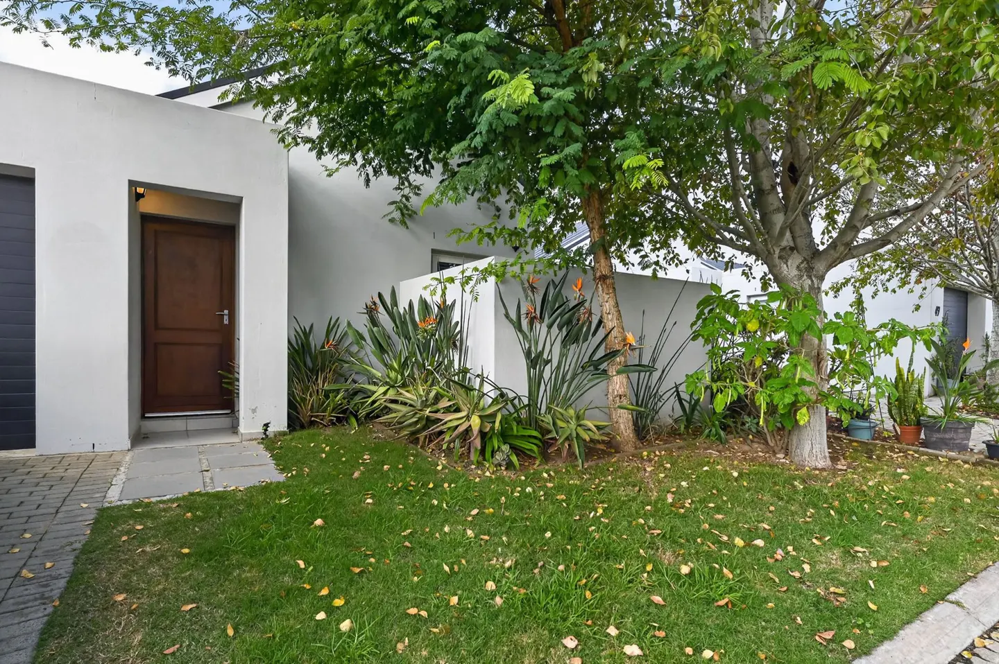 Entrance from street