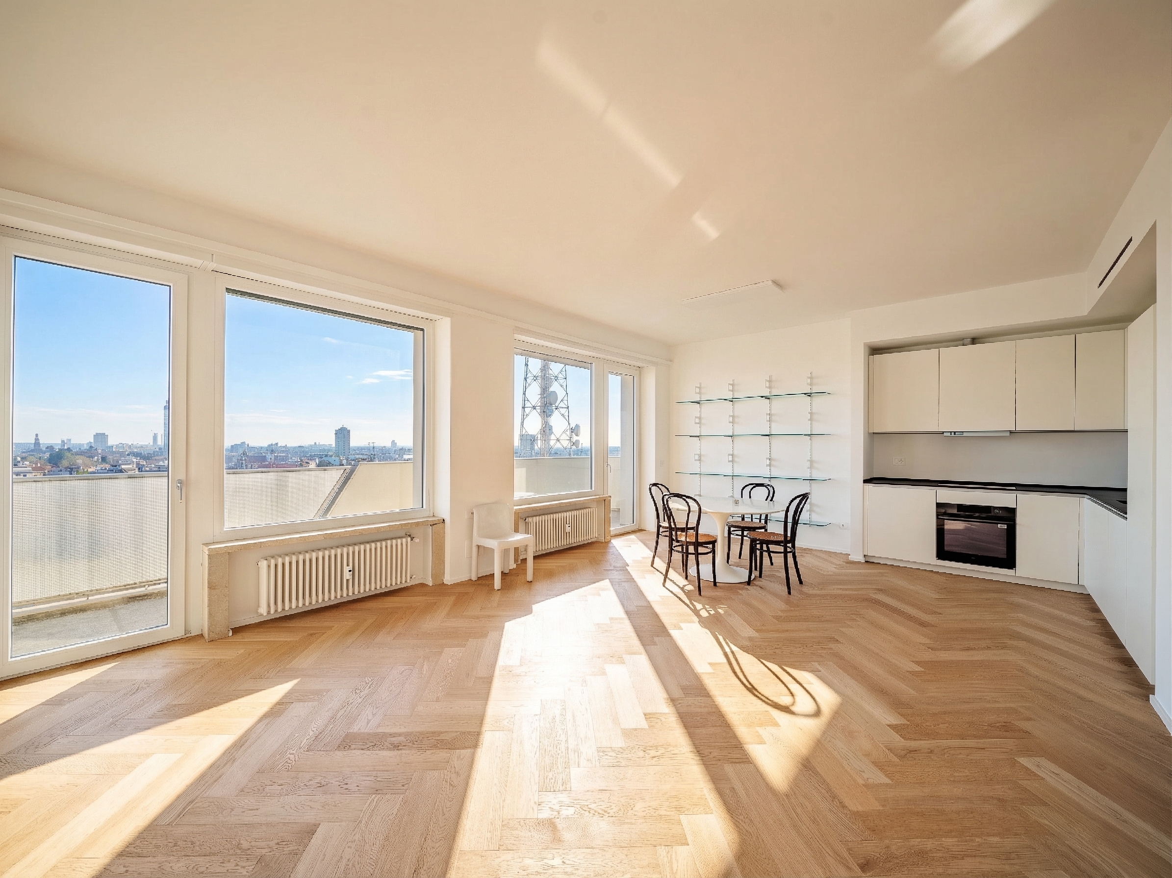 Brand-new apartment on Corso Sempione with stunning city views