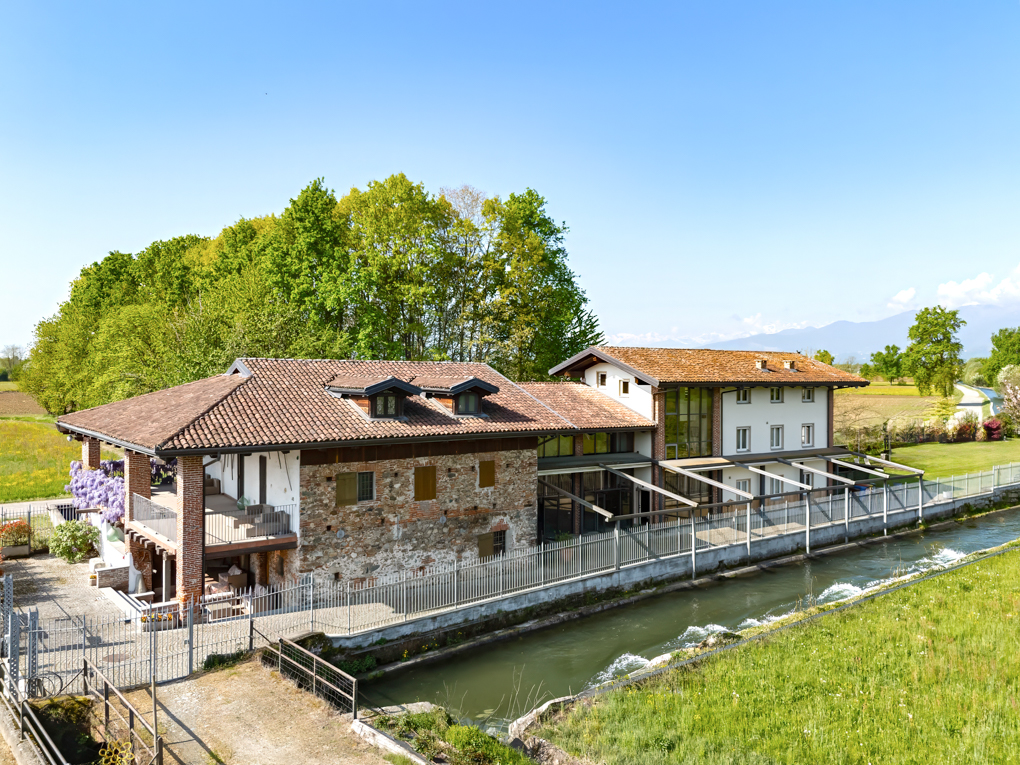 Renovated old mill nestled in the countryside