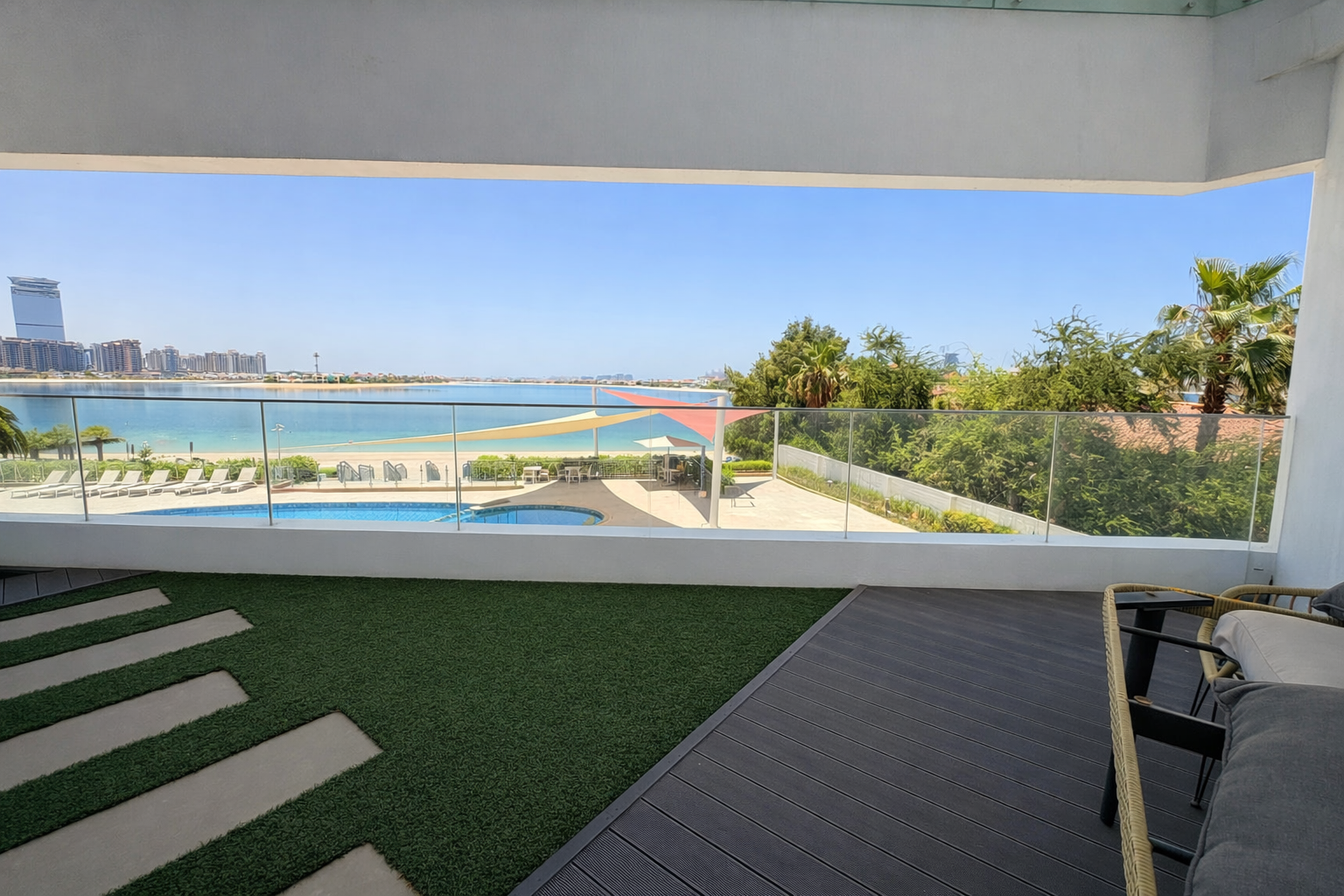 Sea View | Private Beach | Double Terrace