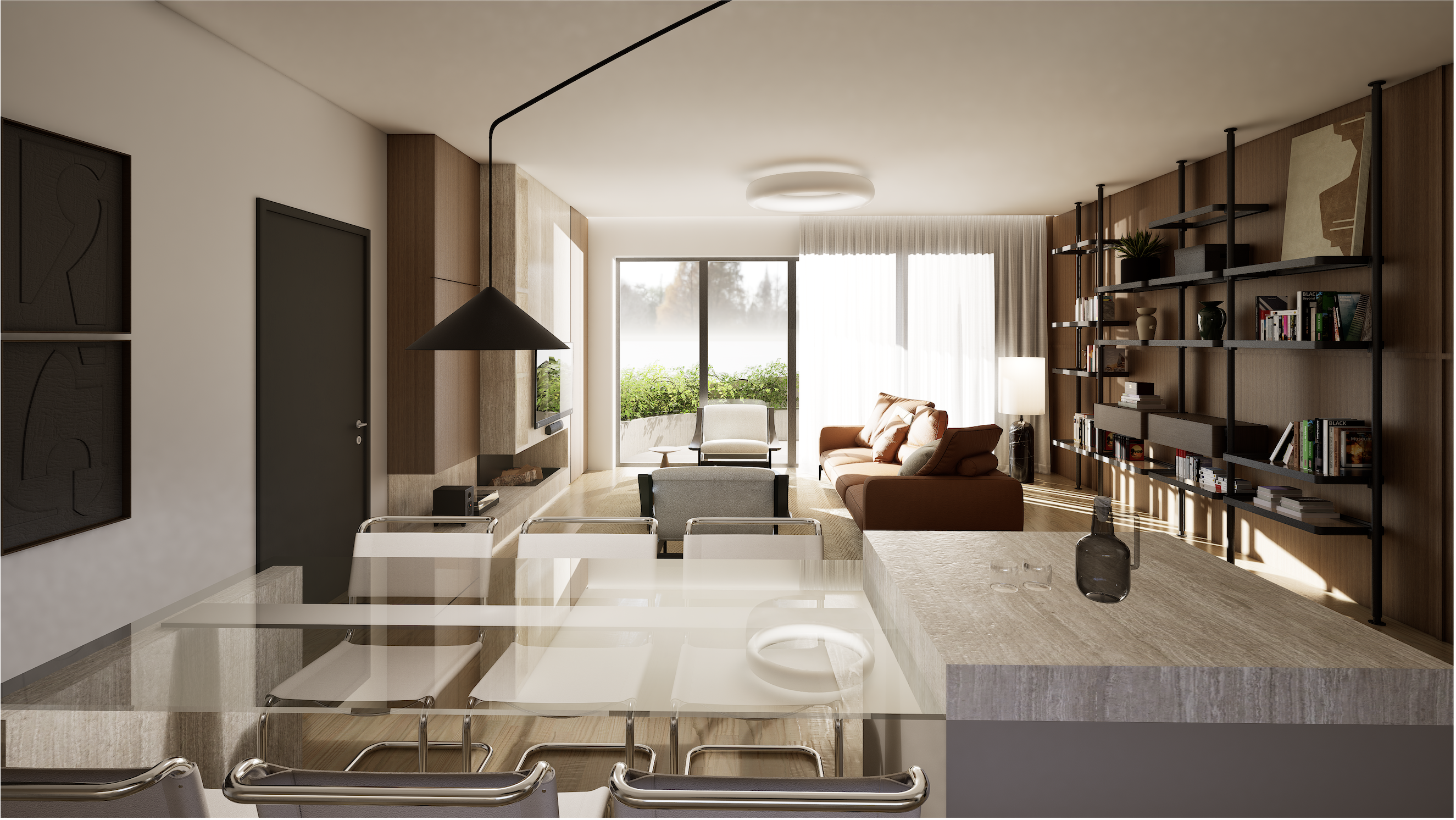 Exclusive penthouse maisonette 153 s.m with hellenico view in Golf Glyfada