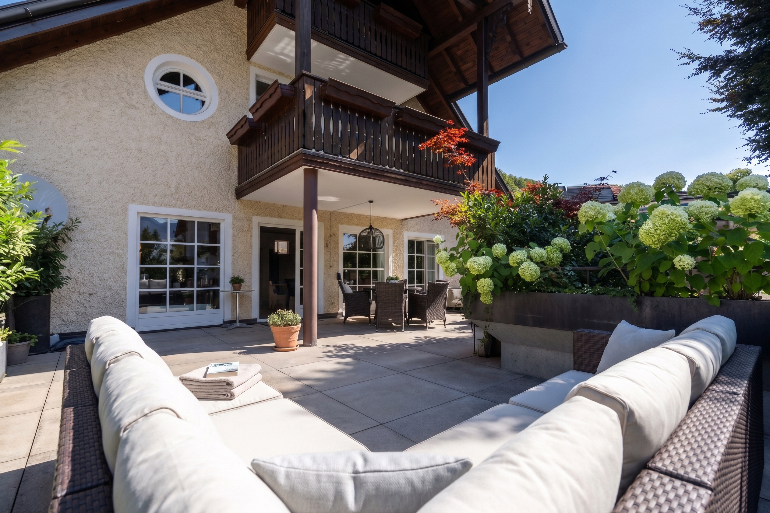 Your prime spot in Salzburg’s Riedenburg: a dream terrace in a prime location, just a few minutes’ walk from Salzburg’s historic city center
