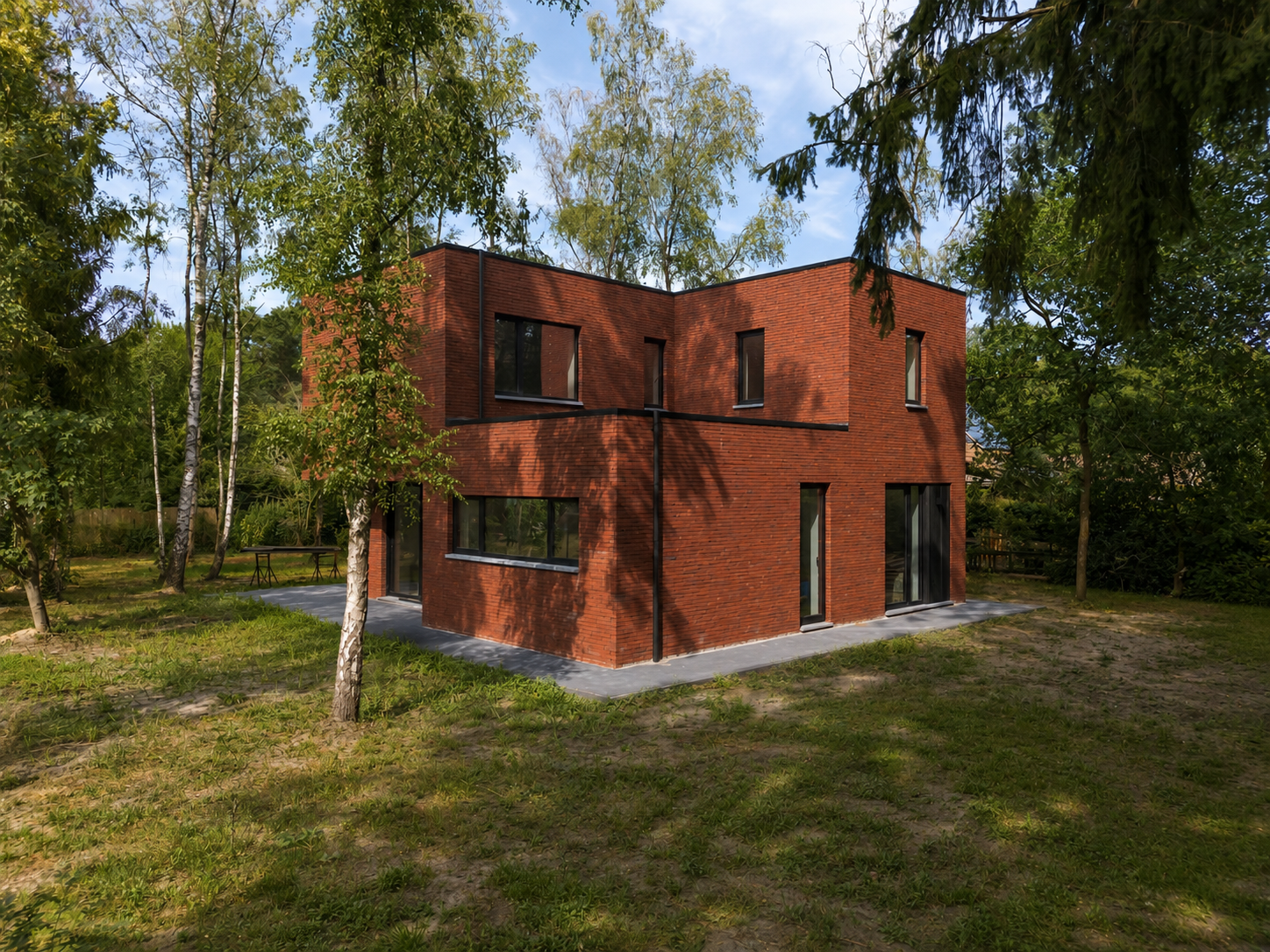 Prachtige nieuwbouwwoning op toplocatie in het woonbos van Essen-Wildert