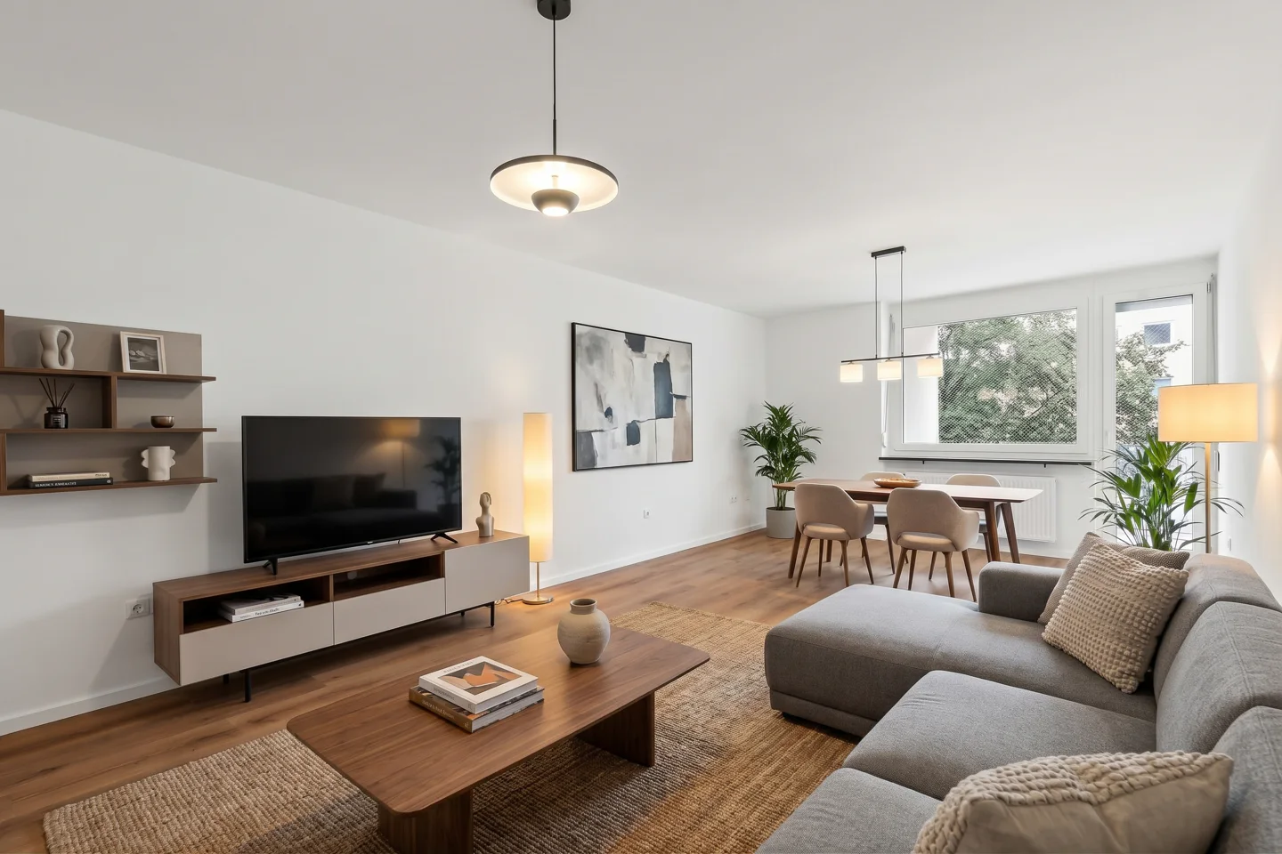 Kernsanierte 2-Zimmer-Wohnung mit Südloggia in Schwabing - Foto 3