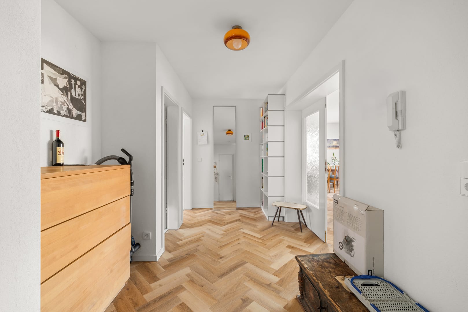 Stilvoll modernisierte 3-Zimmer-Wohnung mit Balkon in ruhiger Innenstadtlage