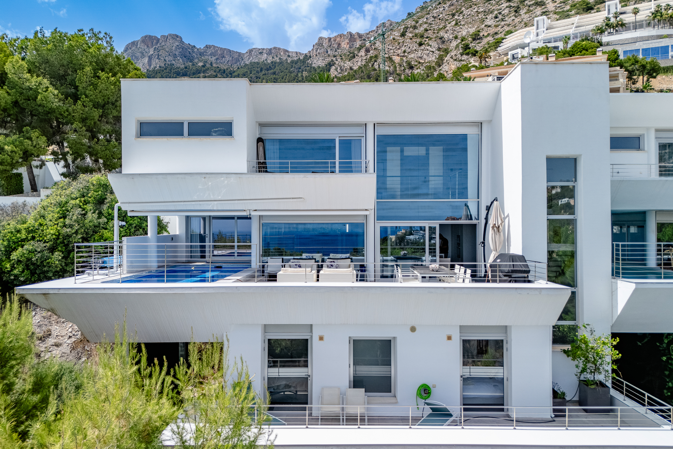 Außergewöhnliche Villa mit Meerblick in Altea Hills