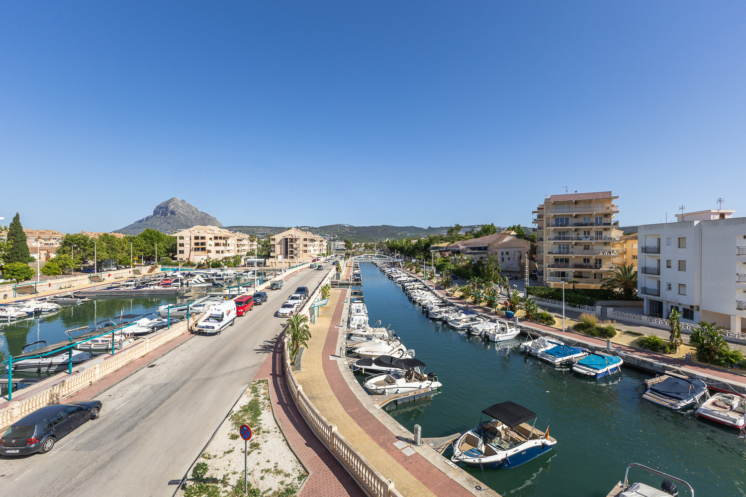Exklusive Wohnung mit Blick auf Yachthafen, Meer und Montgó – Marina Fontana, Jávea
