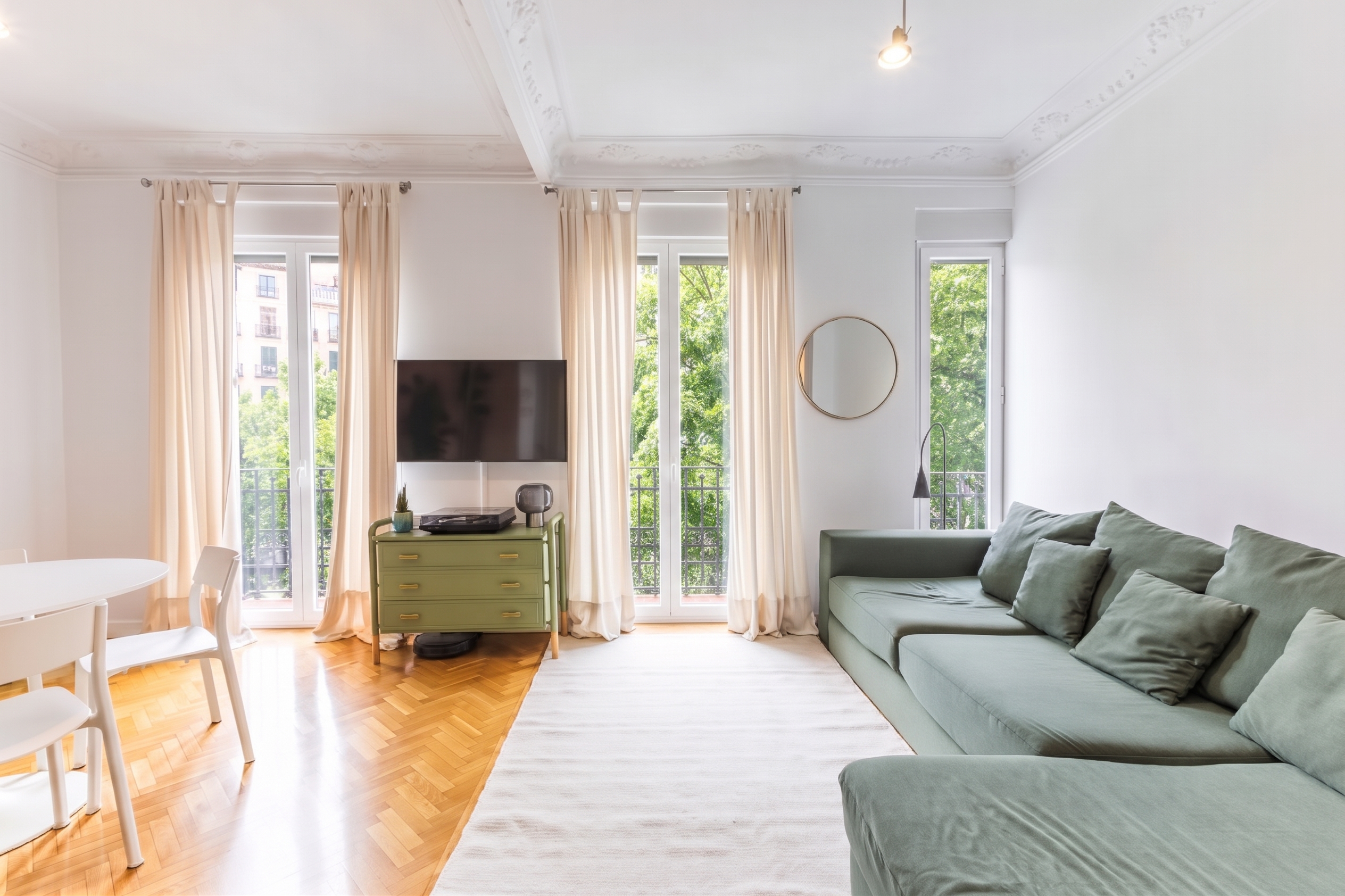 Wonderful 2-bedroom, 2-bathroom apartment in Almagro