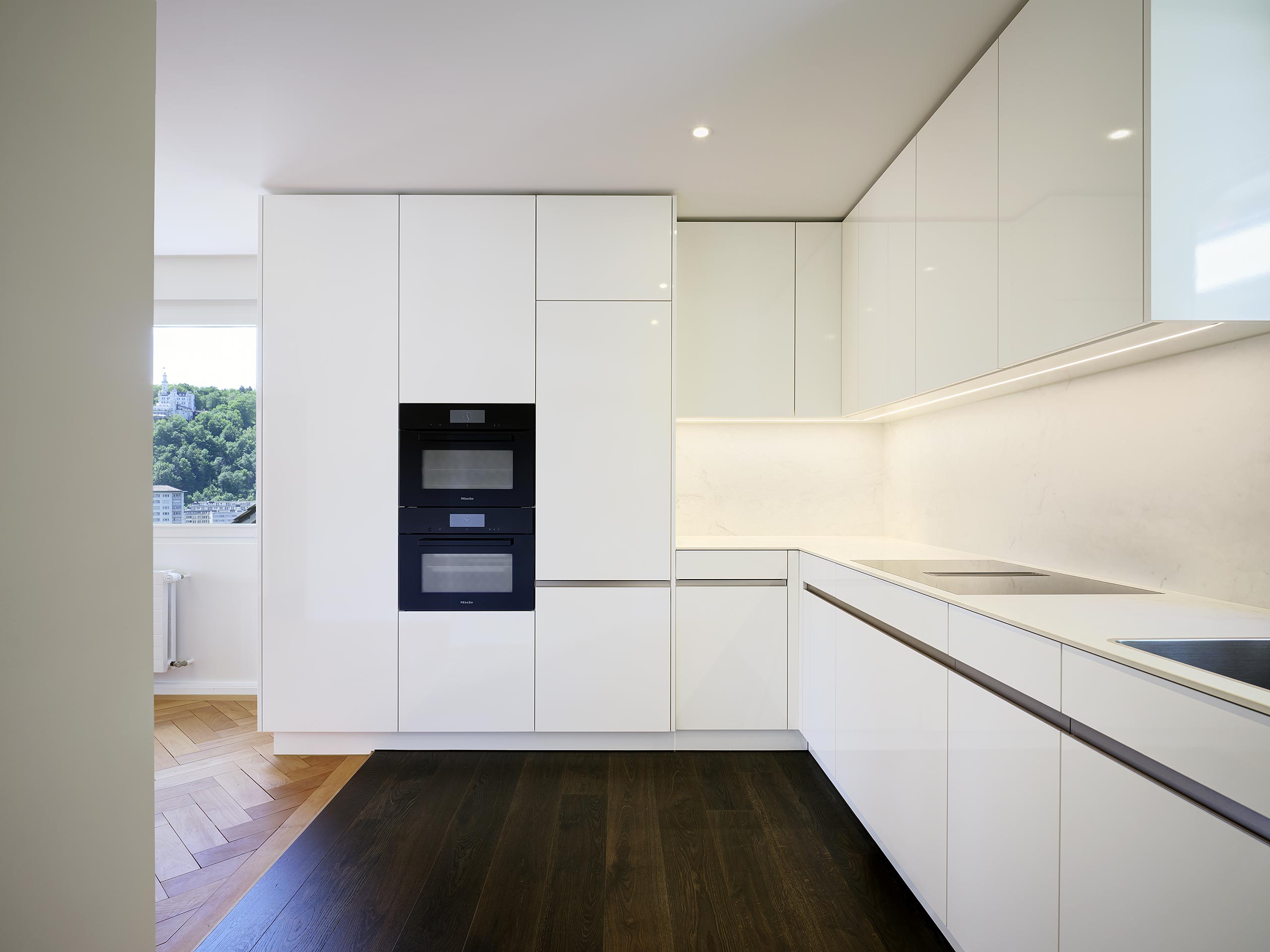 Luzern: Neu ausgebaute 4.5 Zimmer Maisonettewohnung mit Pilatusblick