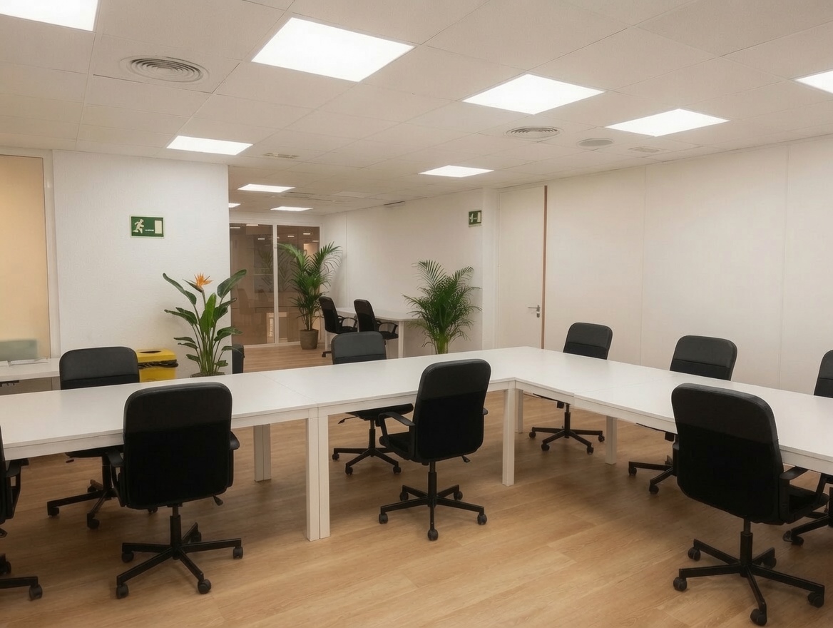 Alquiler de oficina - Capacidad para 20 personas
