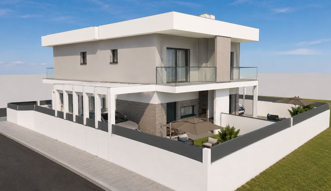 New 3-Bedroom Home with Modern Design in Pinhal do General