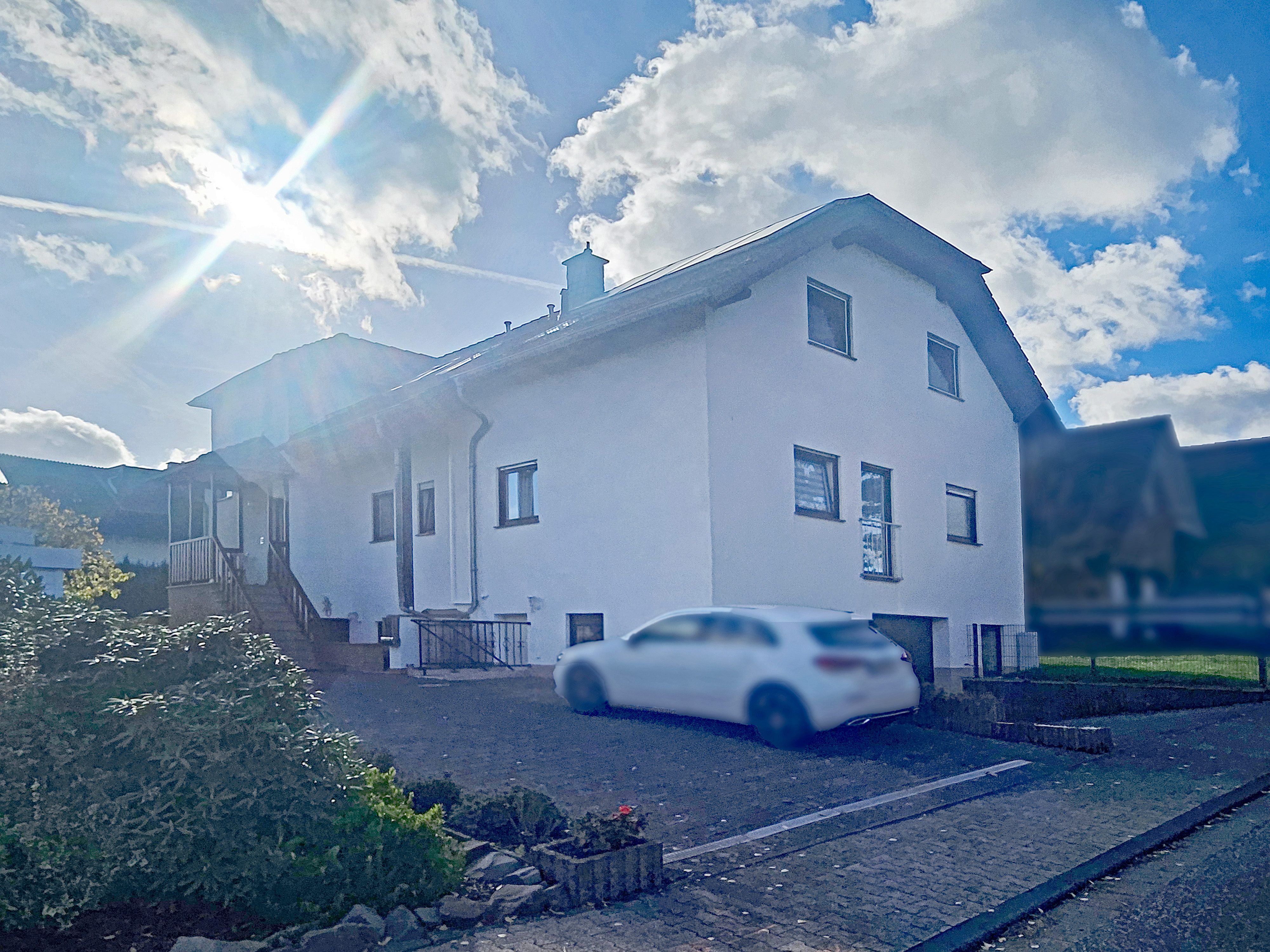 5-Zimmer-Erdgeschosswohnung in ländlicher Lage