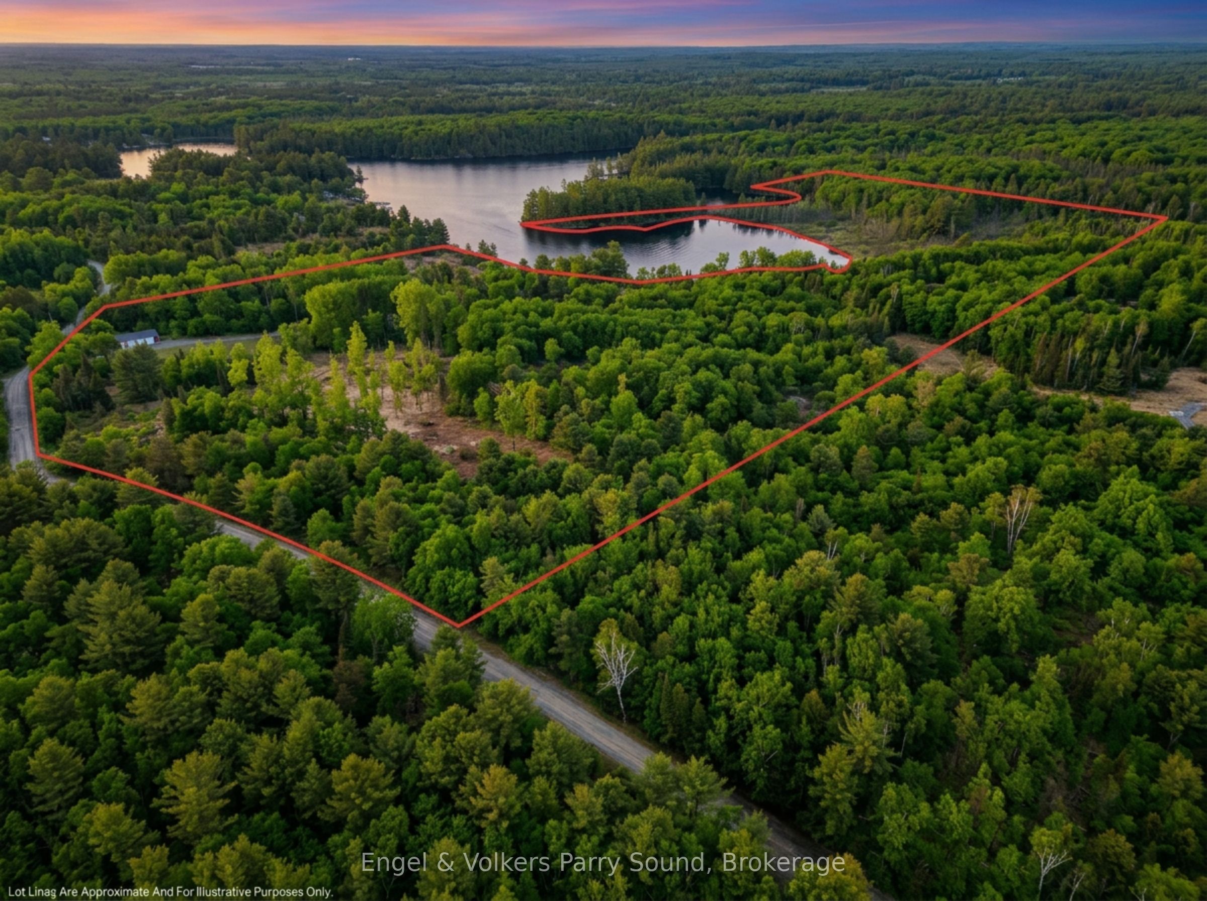 51 Acres of Waterfront on Vowel Lake