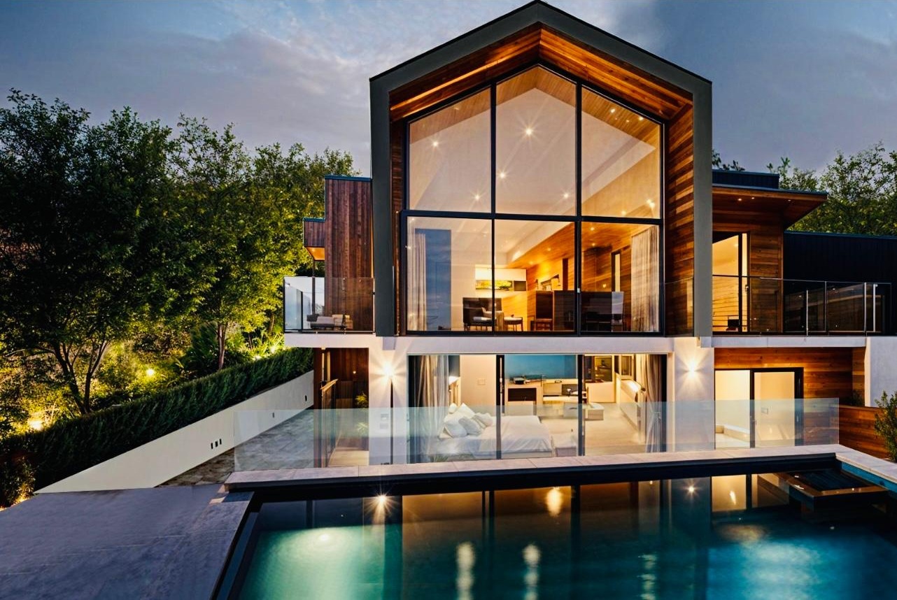 Approved project for an exclusive contemporary villa with pool