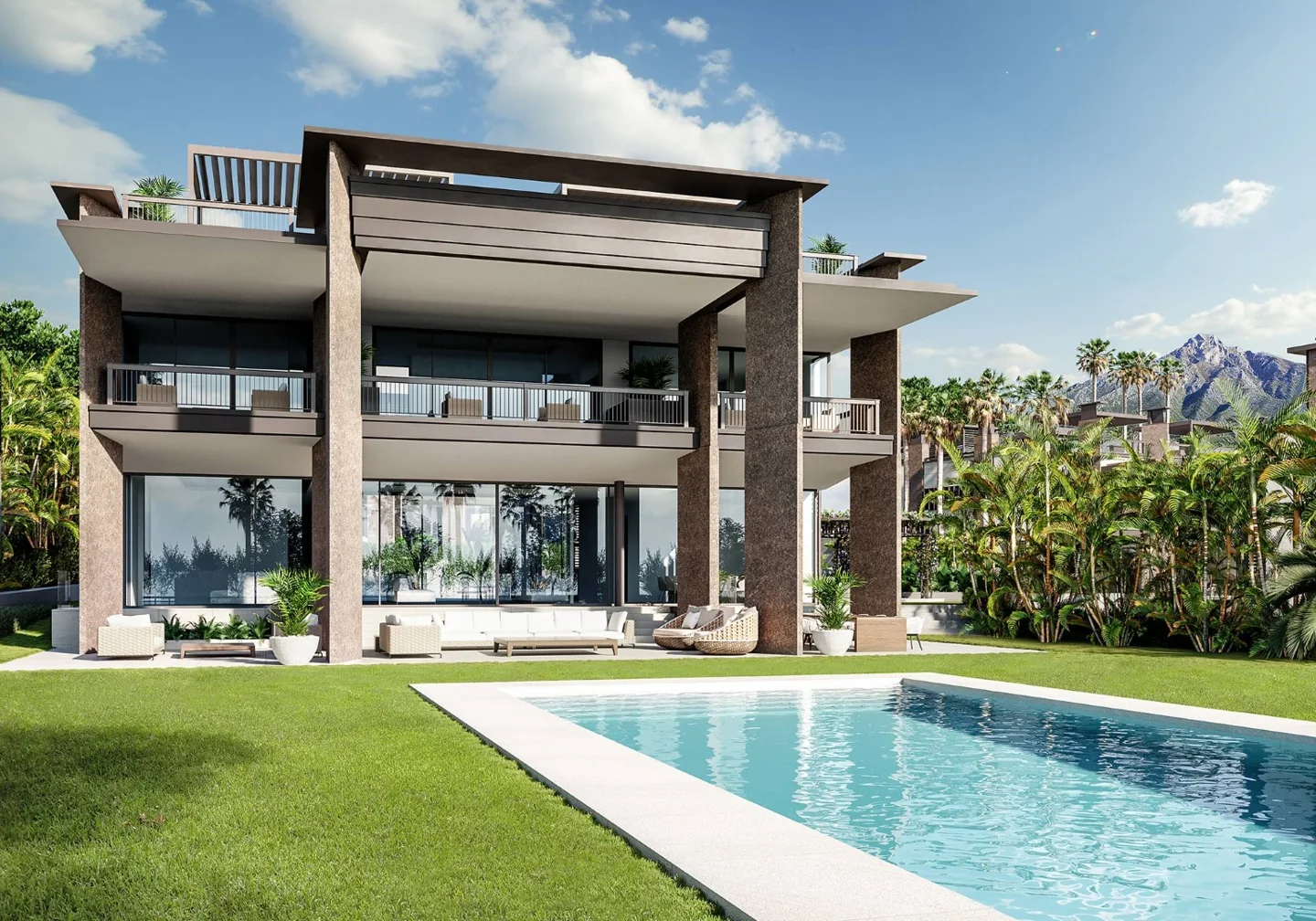 Villas Project in Nueva Andalucia, steps away from Puerto Banus