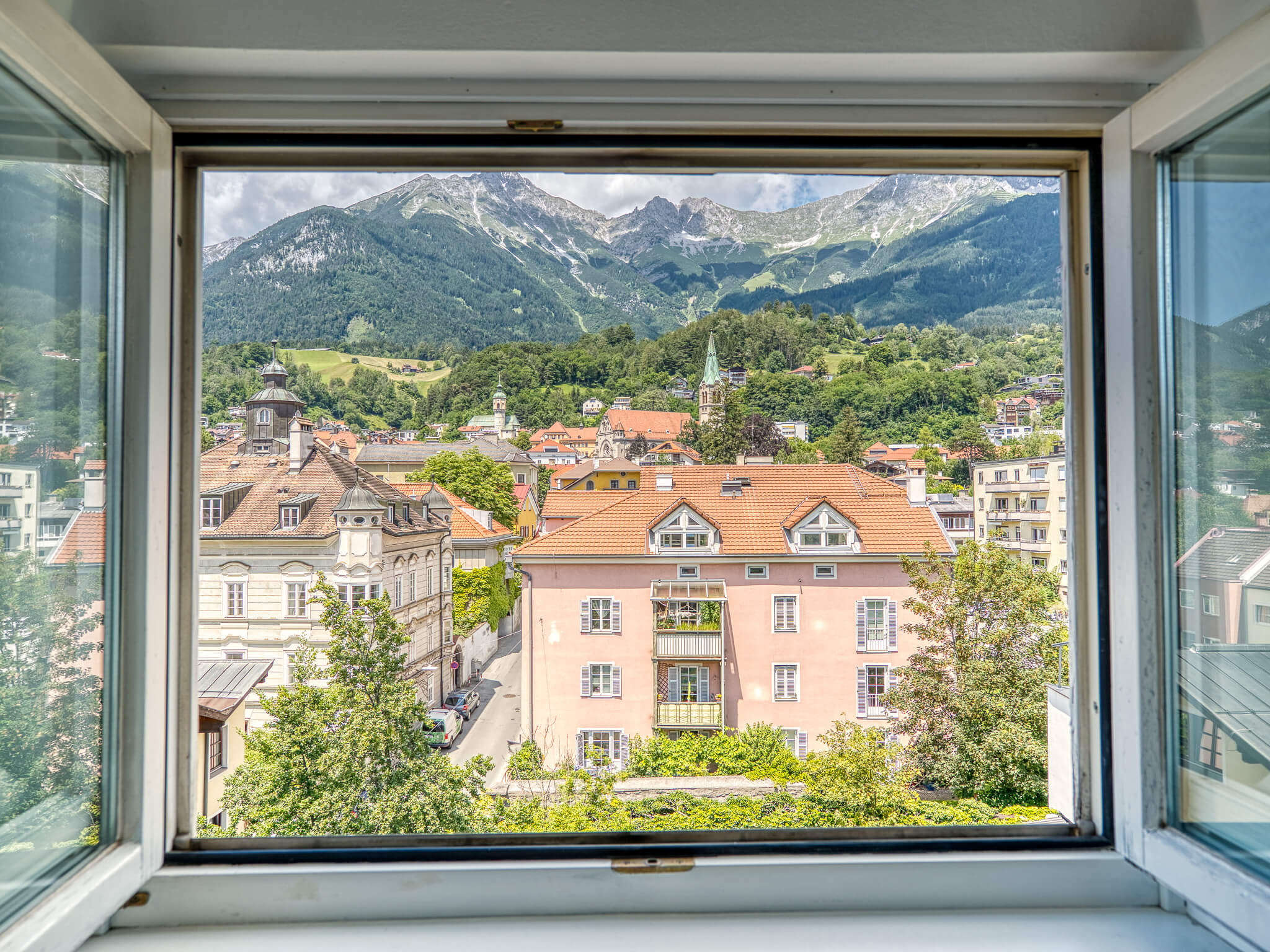 Penthouse with all-round views in the center of Innsbruck