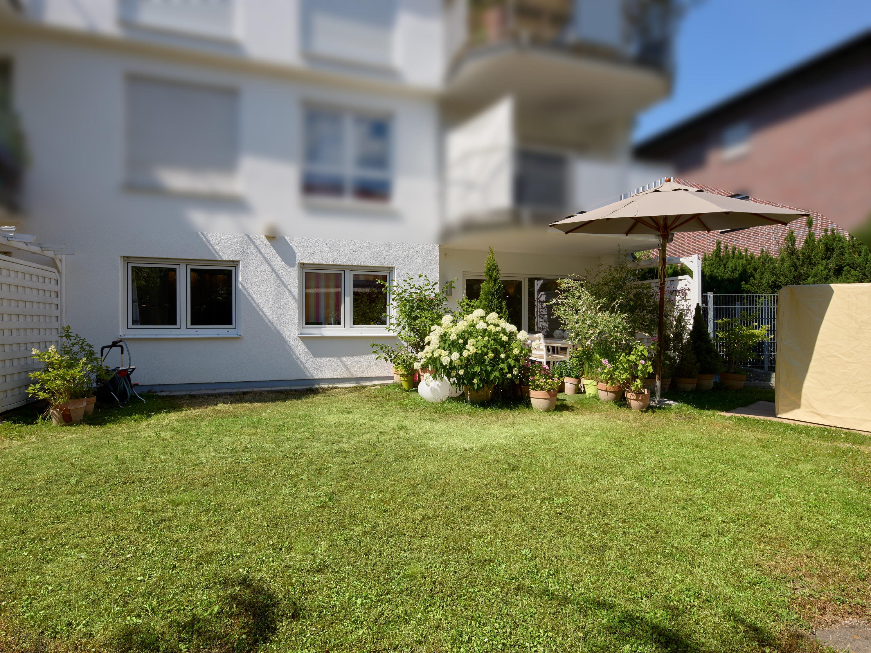 Luxus pur in Hanau: 3-Zimmer-Gartenwohnung mit Premium-Ausstattung & TG-Stellplatz