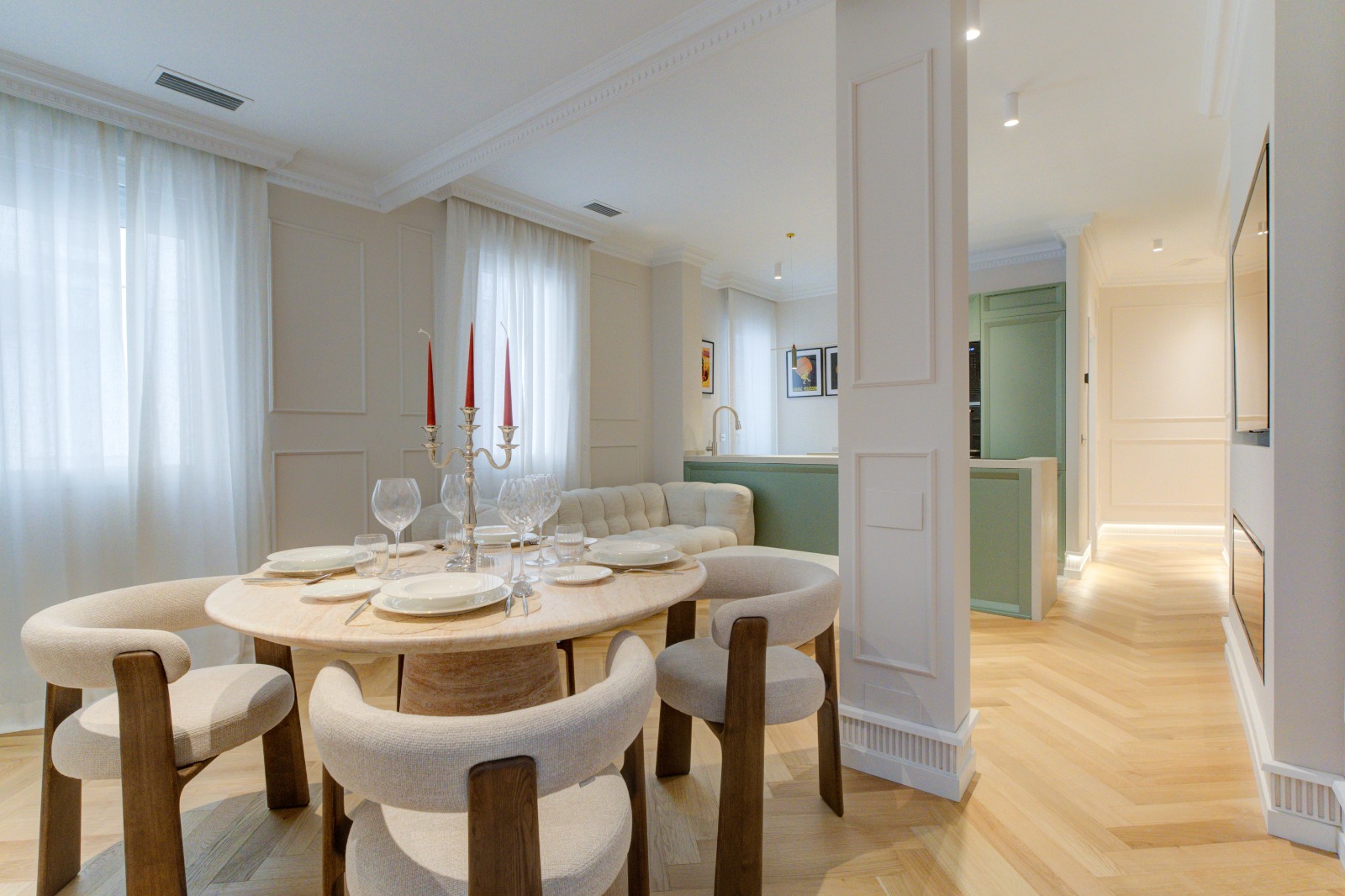 Elegante piso interior, luminoso y reformado  en Francisco Silvela